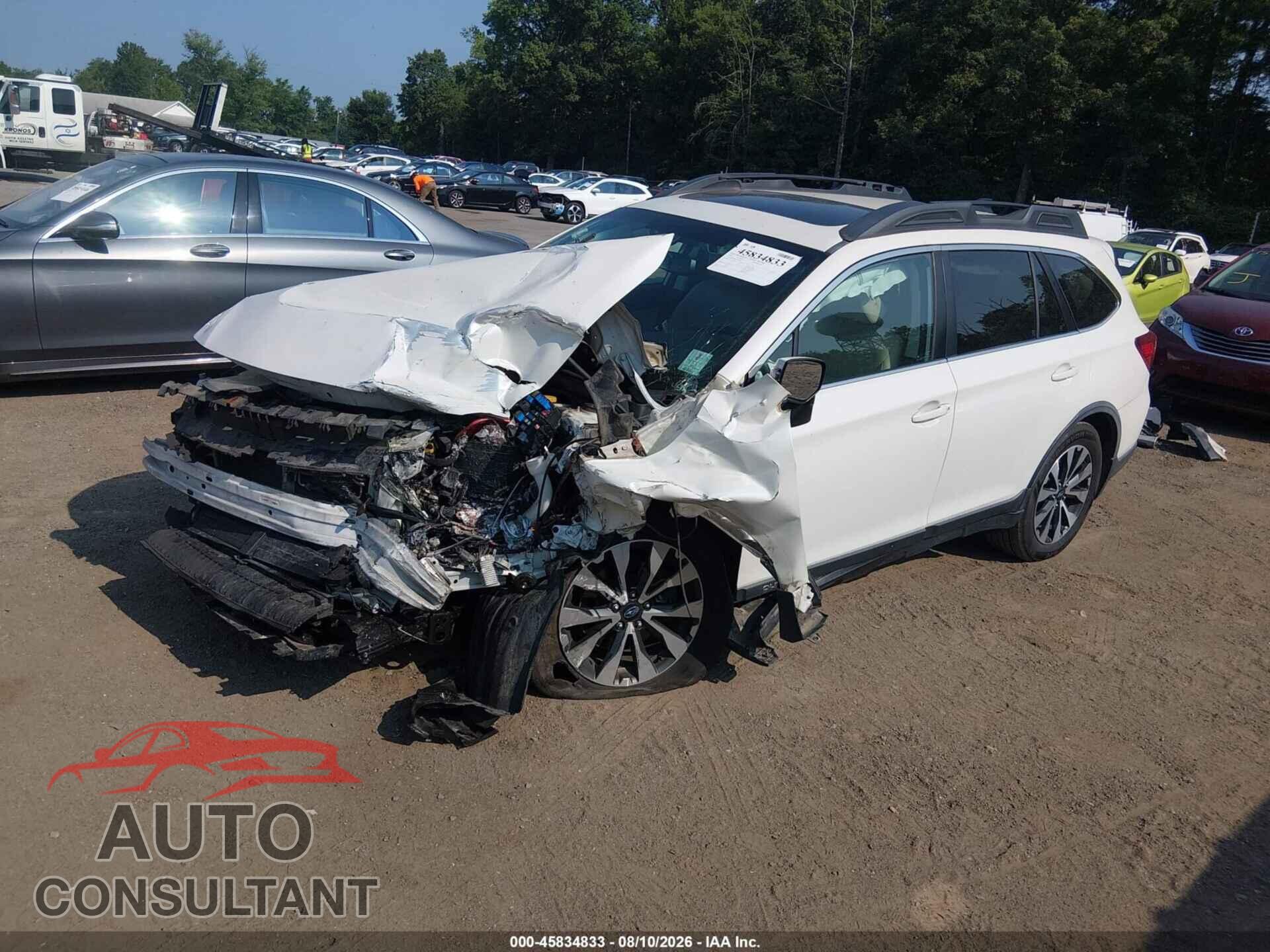 SUBARU OUTBACK 2016 - 4S4BSANC3G3244077