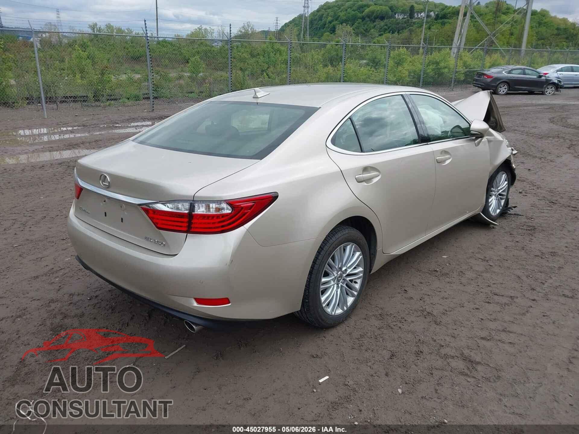 LEXUS ES 350 2013 - JTHBK1GG9D2014841