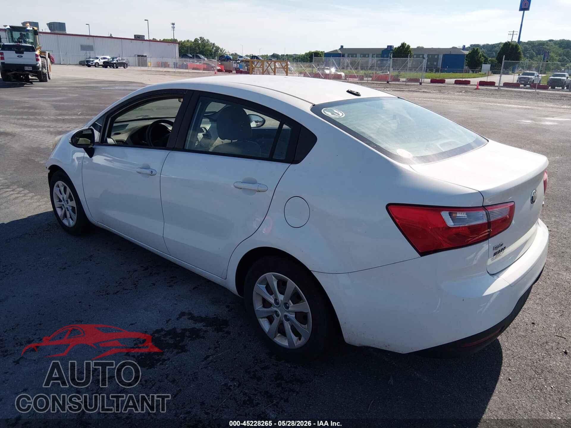 KIA RIO 2014 - KNADM4A34E6419878