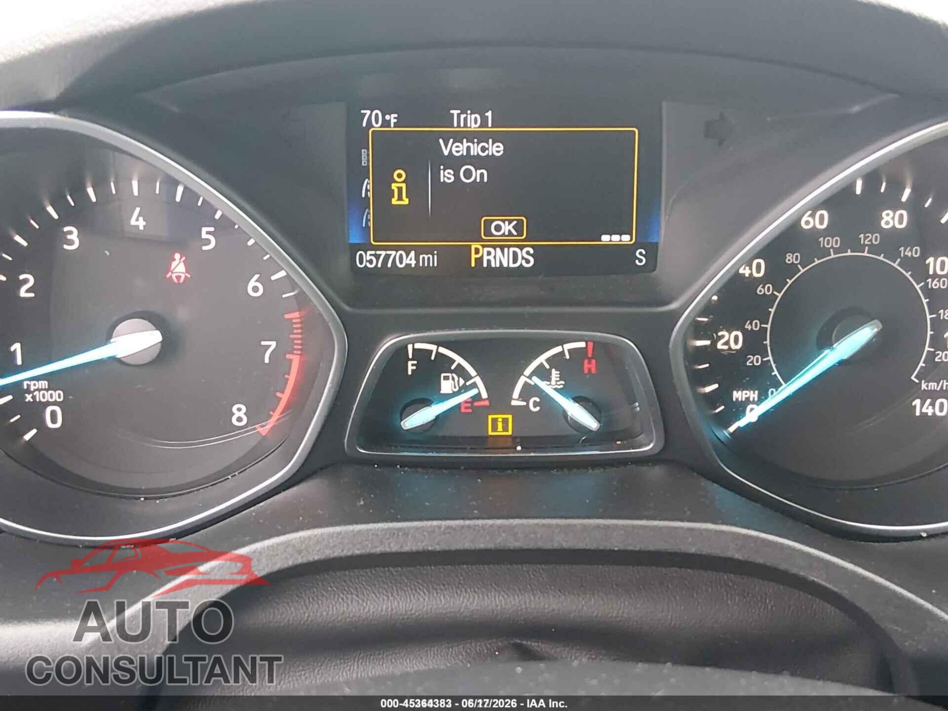 FORD ESCAPE 2018 - 1FMCU0F75JUD08390