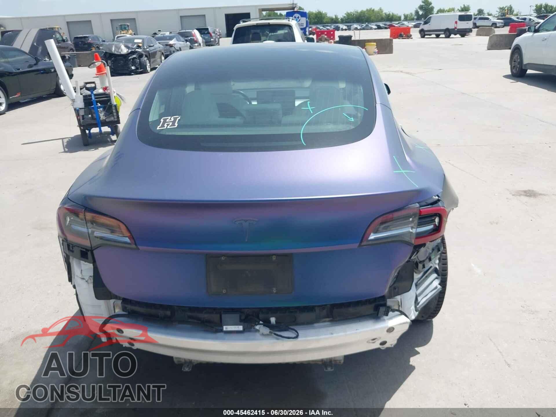 TESLA MODEL 3 2019 - 5YJ3E1EB7KF391134