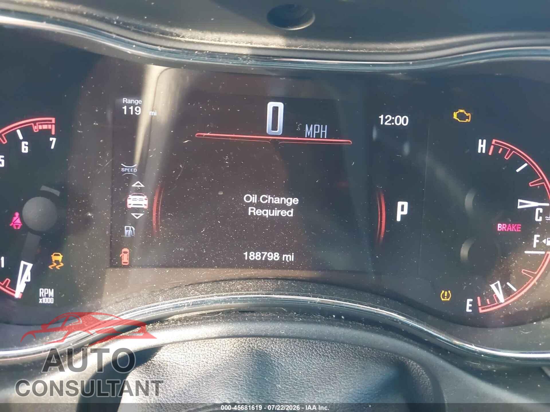 DODGE DURANGO 2016 - 1C4RDJDG3GC455782