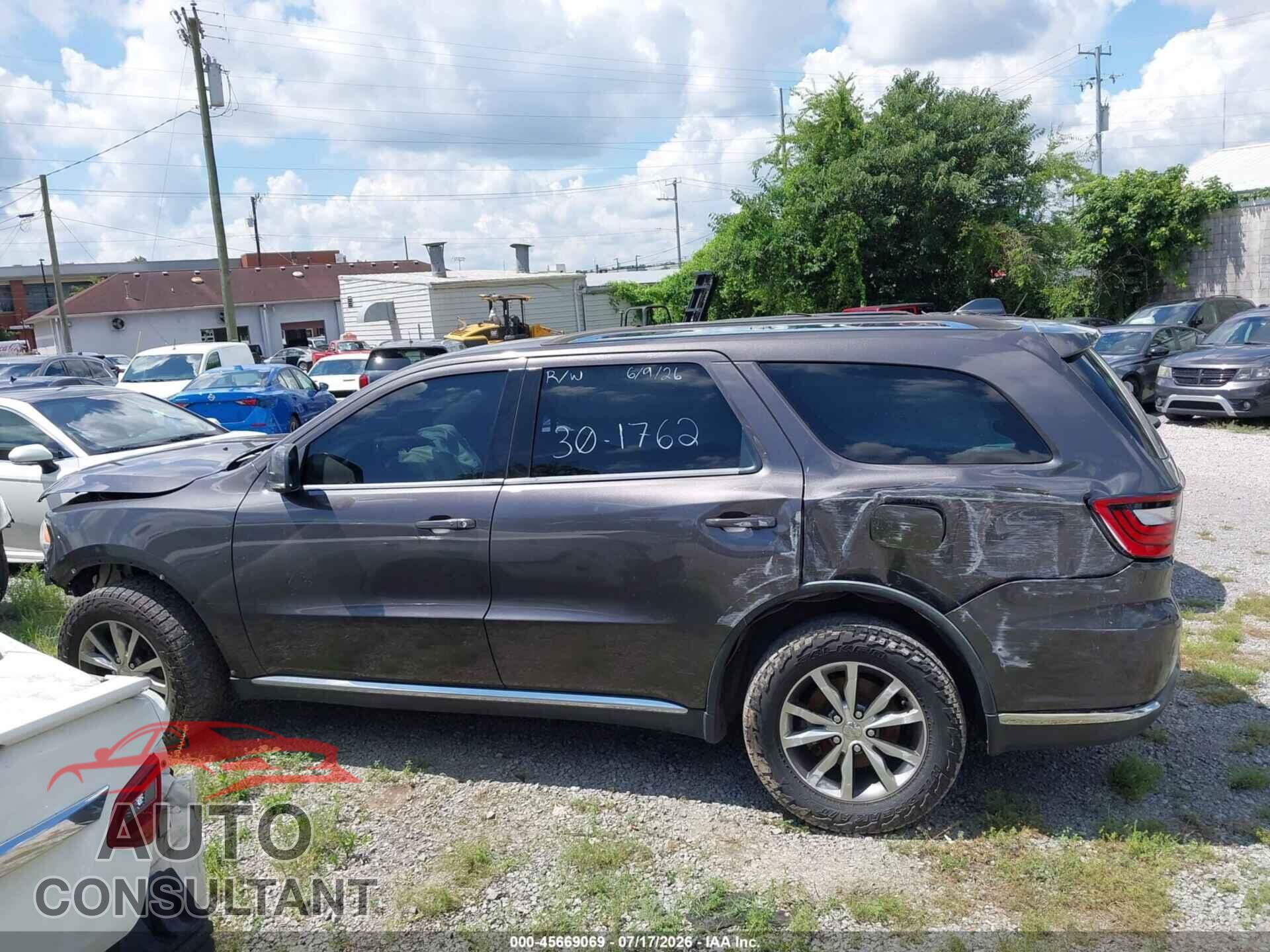DODGE DURANGO 2016 - 1C4RDJDG6GC301762