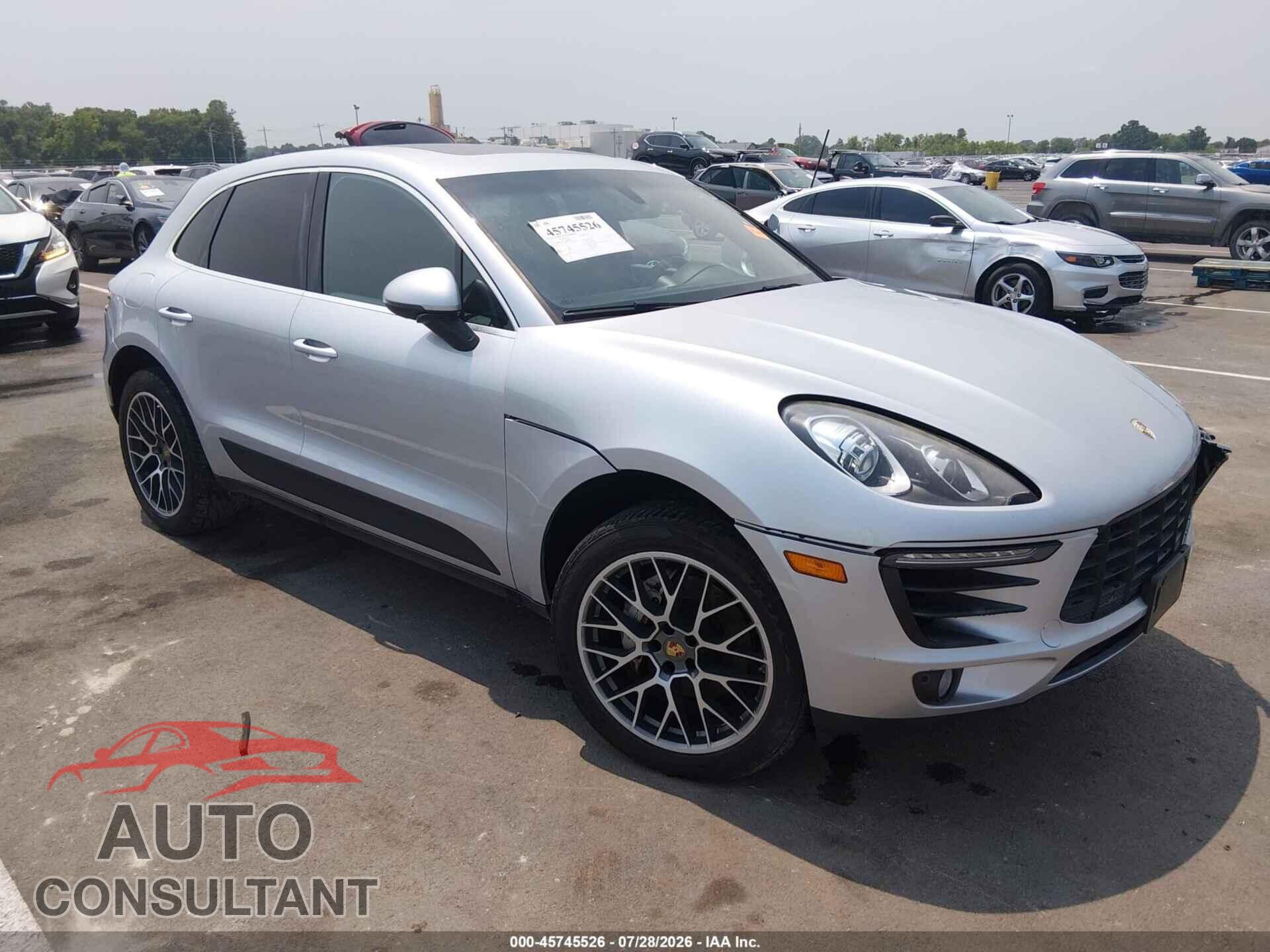 PORSCHE MACAN 2015 - WP1AB2A54FLB50607