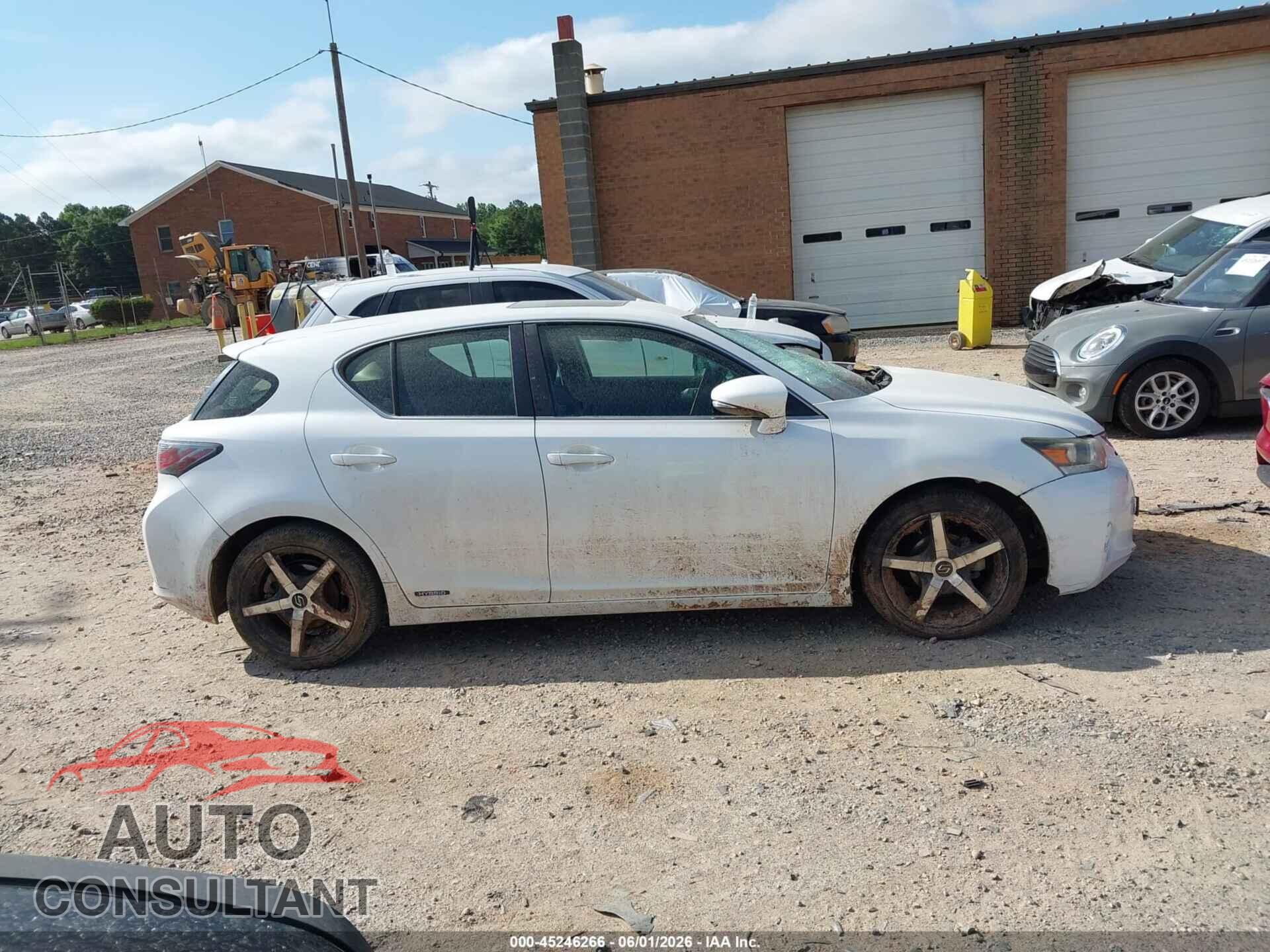 LEXUS CT 200H 2013 - JTHKD5BH2D2134997