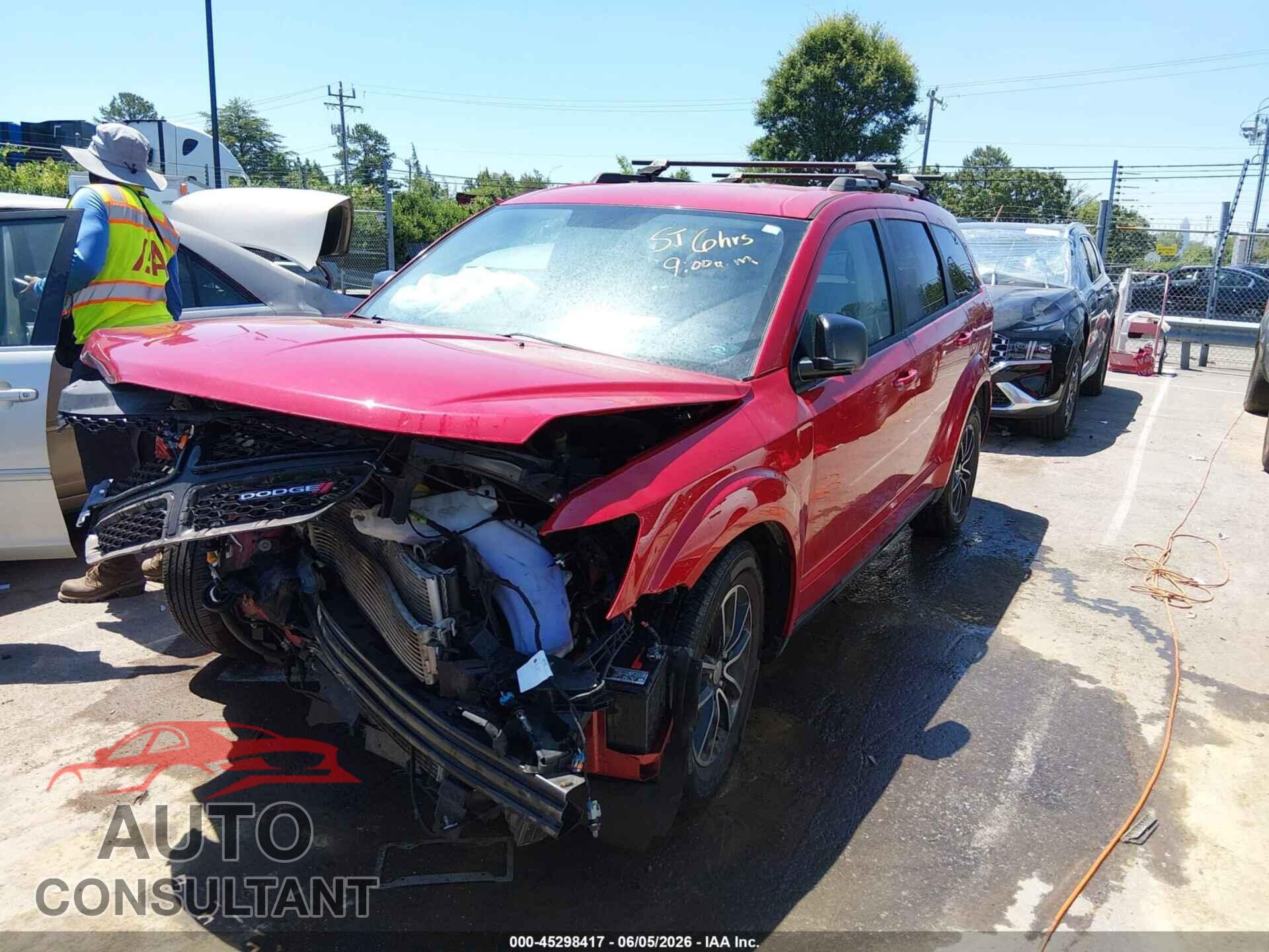 DODGE JOURNEY 2017 - 3C4PDCAB4HT599424