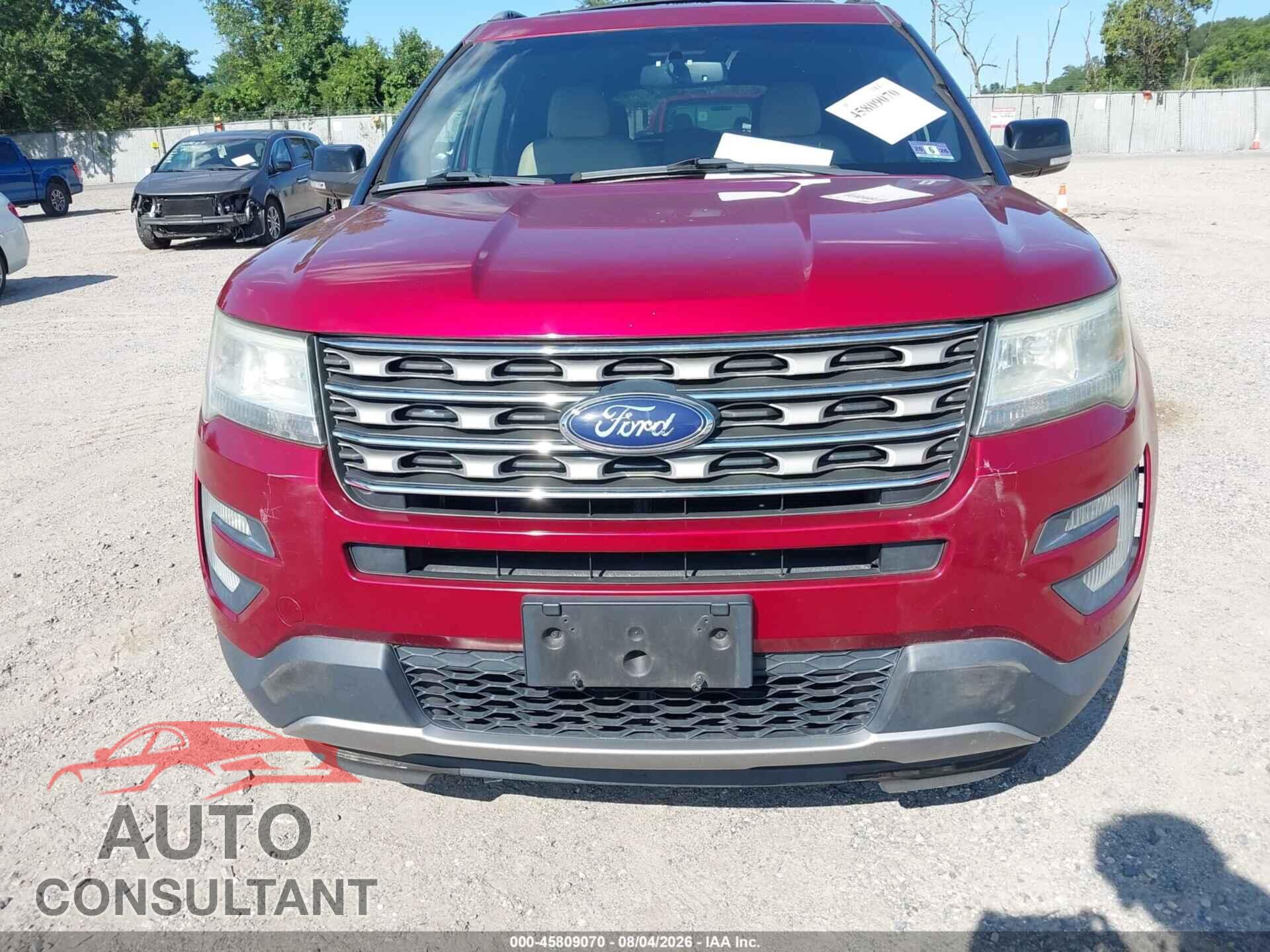 FORD EXPLORER 2016 - 1FM5K8D80GGB77482