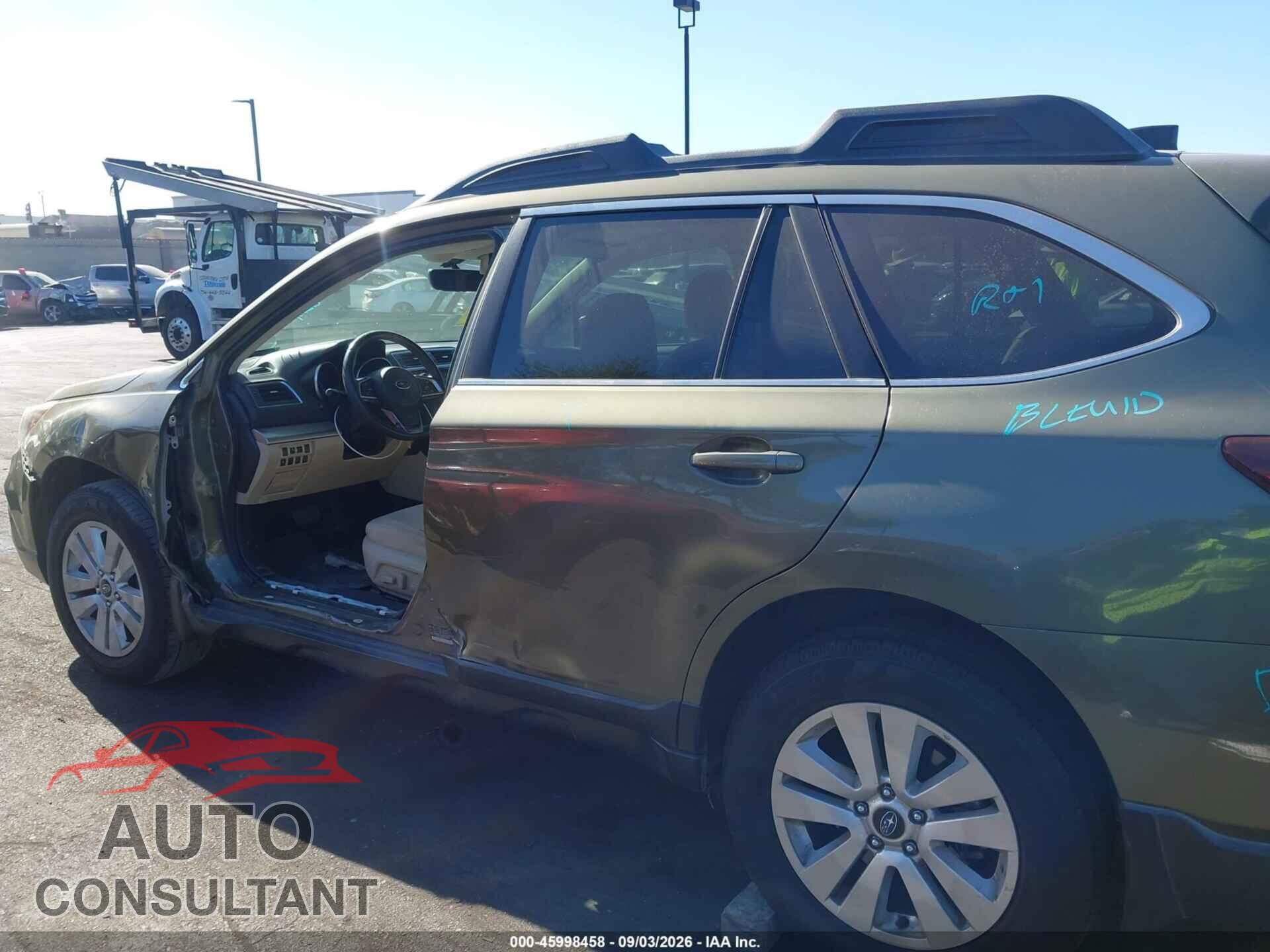 SUBARU OUTBACK 2019 - 4S4BSAFC8K3267068