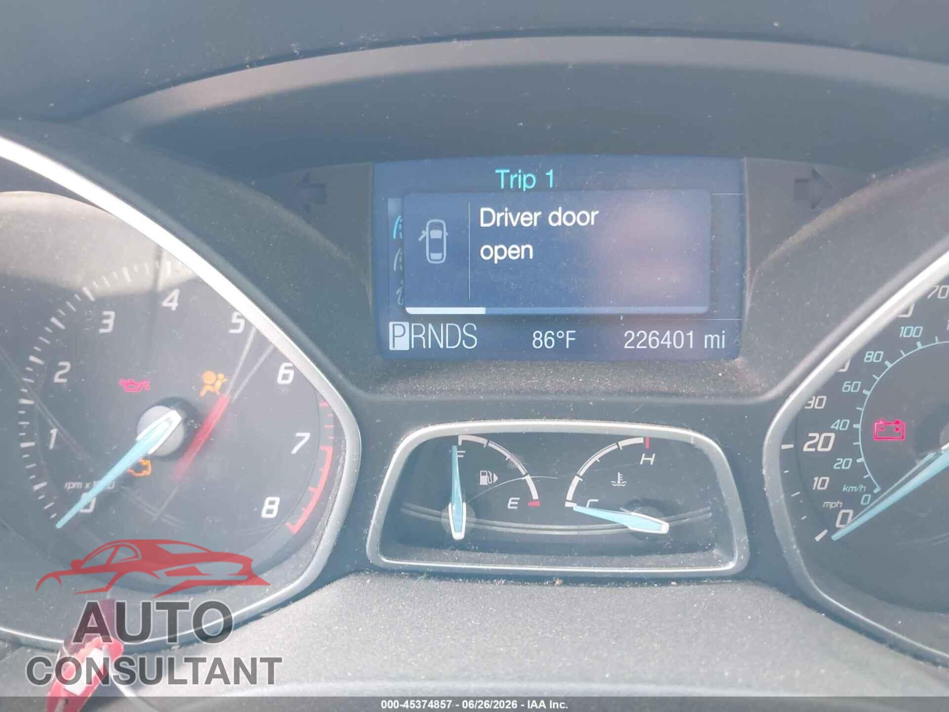 FORD FOCUS 2012 - 1FAHP3K26CL248132