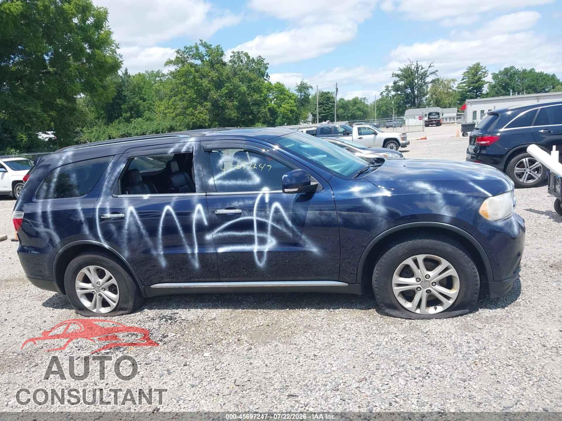 DODGE DURANGO 2013 - 1C4RDJDGXDC616558