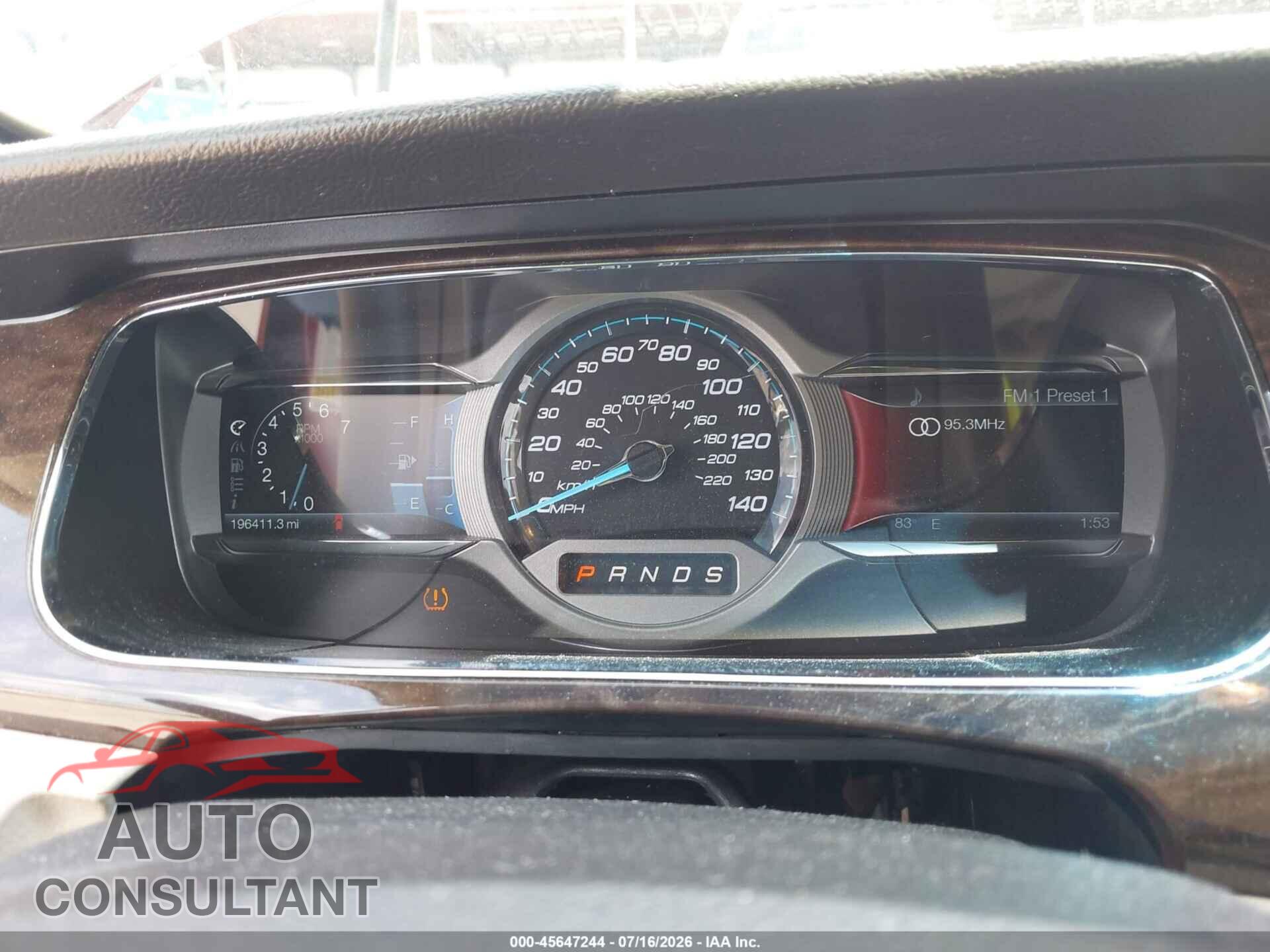 FORD TAURUS 2013 - 1FAHP2F86DG127829