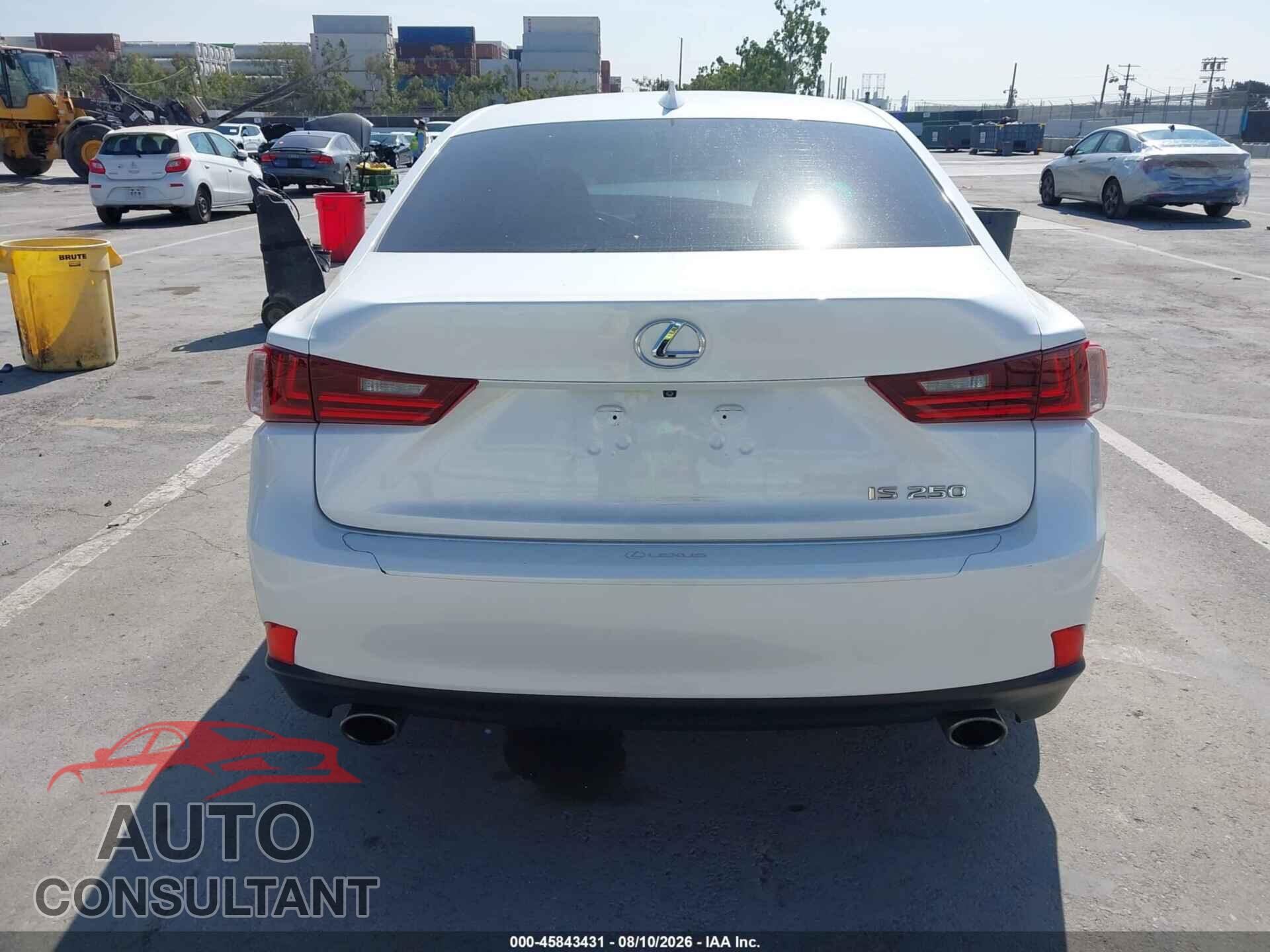 LEXUS IS 250 2014 - JTHBF1D2XE5022296