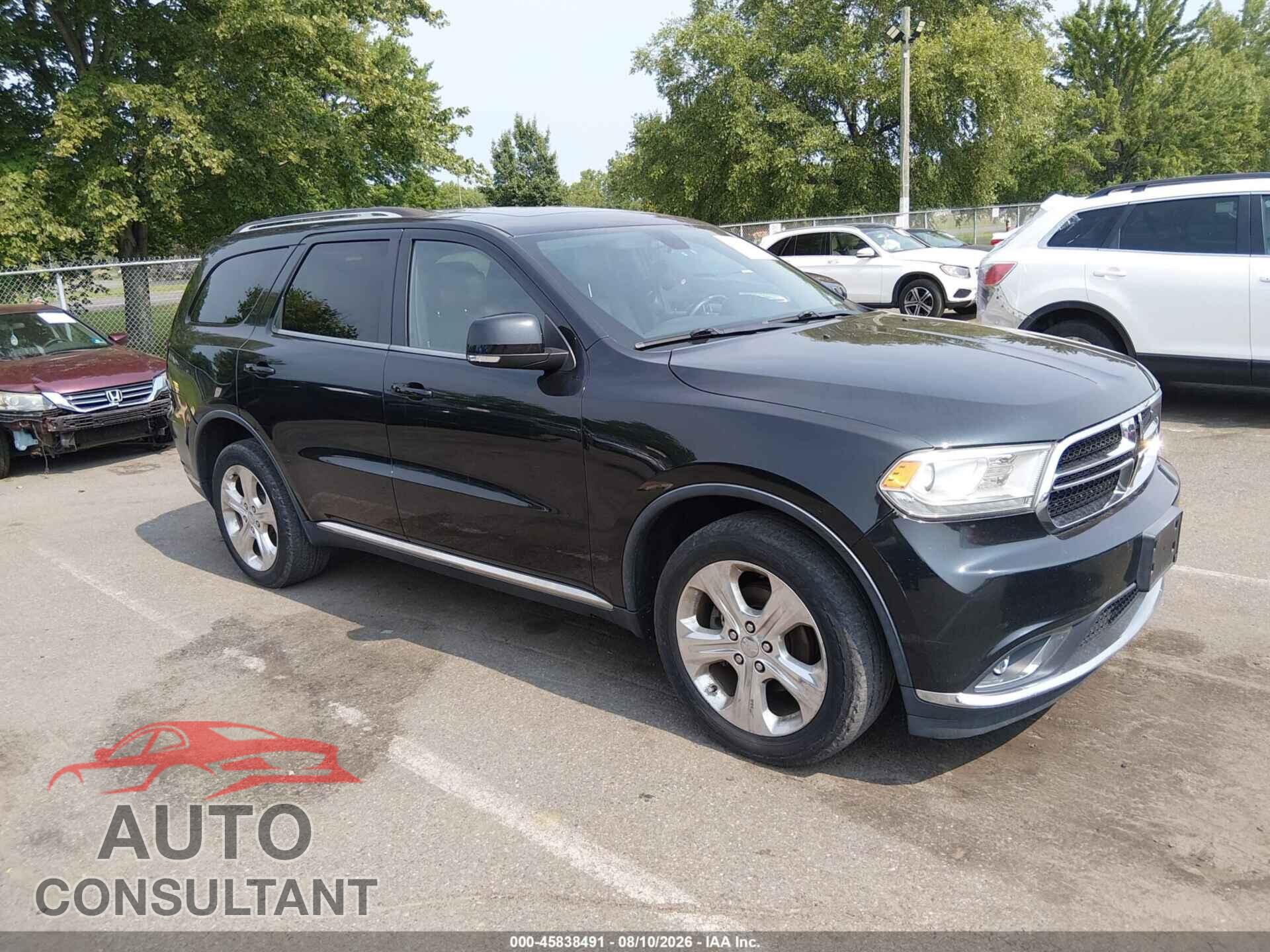 DODGE DURANGO 2014 - 1C4RDJDG7EC383109