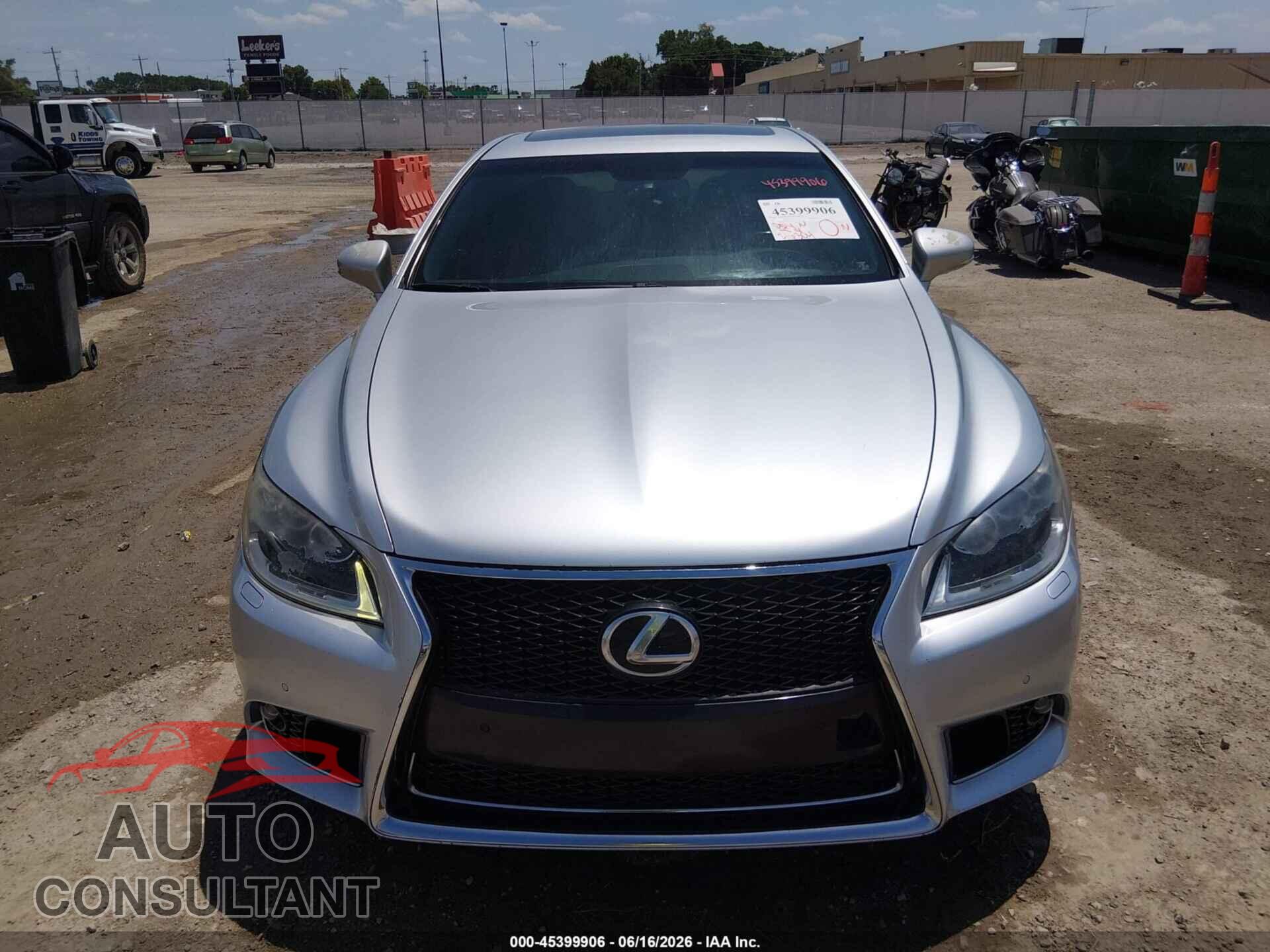 LEXUS LS 460 2013 - JTHBL5EF0D5118230