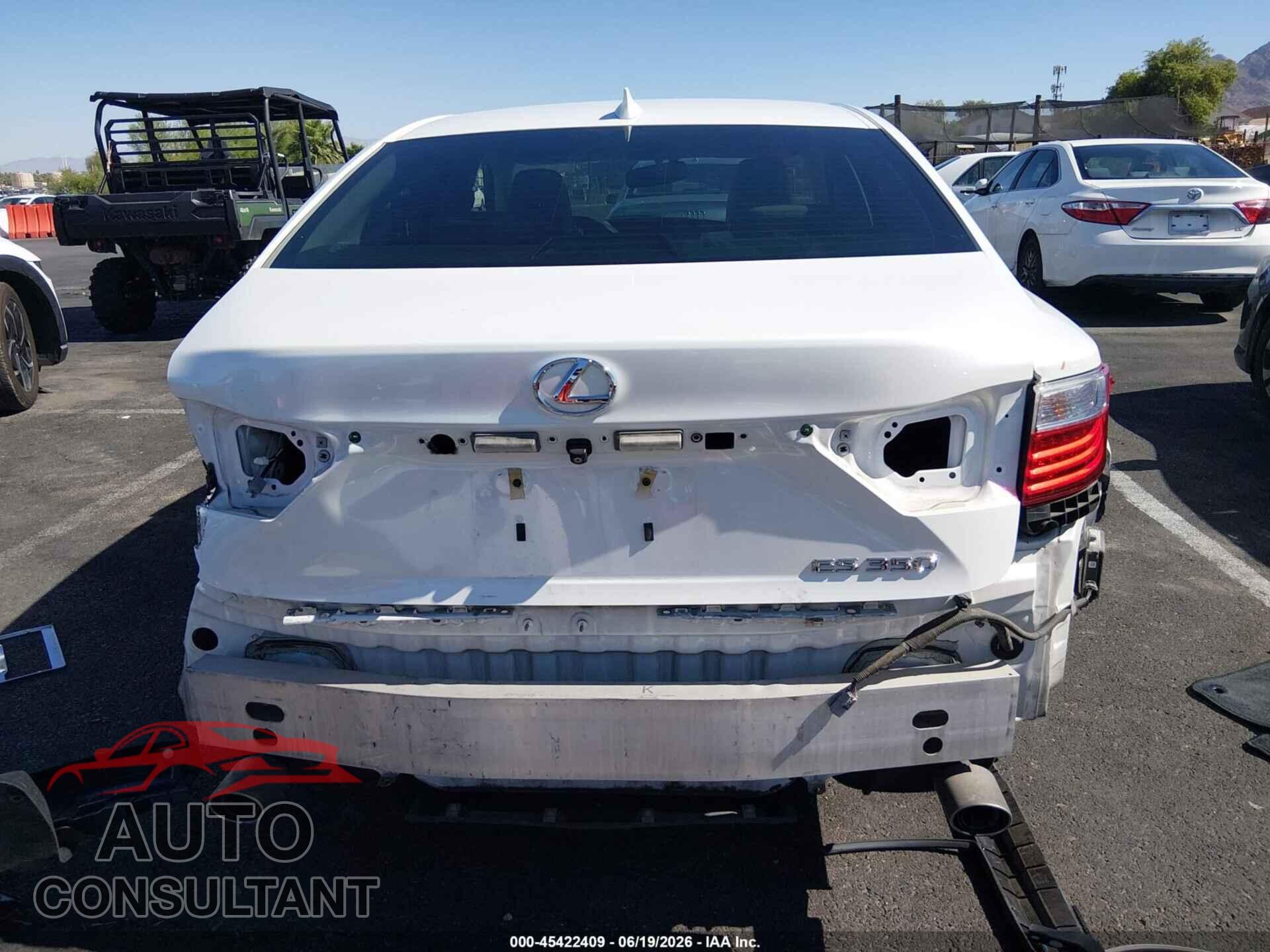 LEXUS ES 350 2015 - JTHBK1GG4F2179487