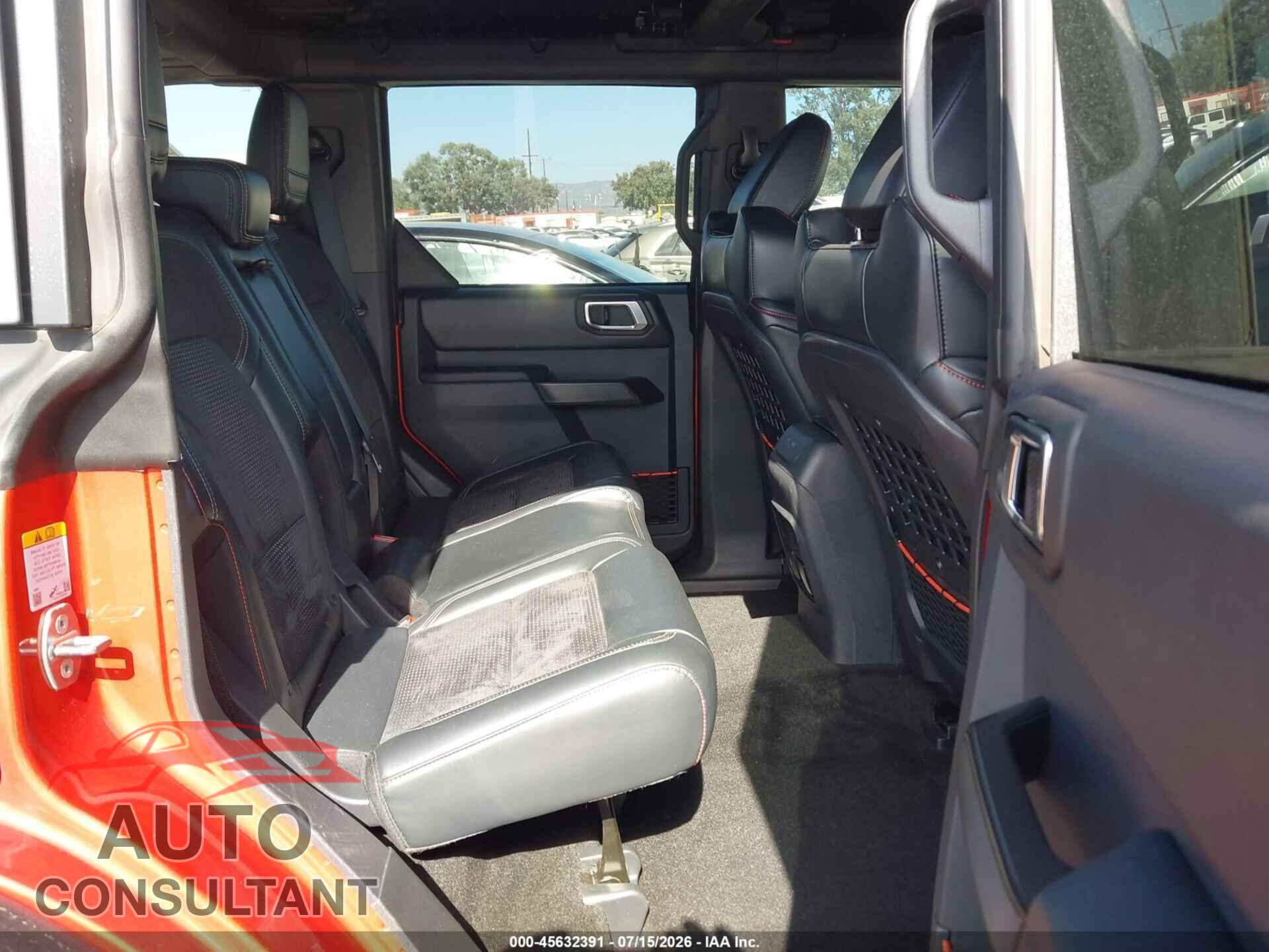 FORD BRONCO 2023 - 1FMEE5JR2PLC03896