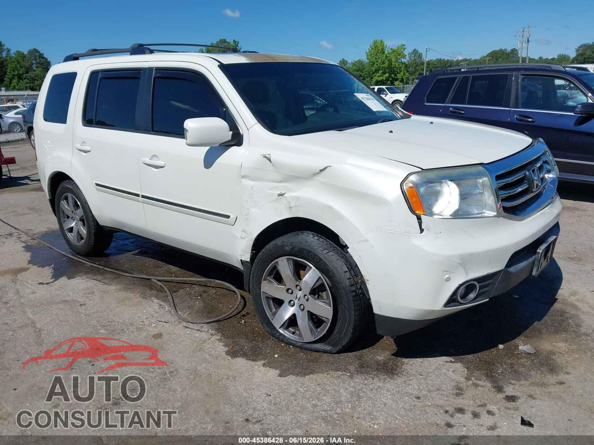 HONDA PILOT 2014 - 5FNYF4H9XEB007784