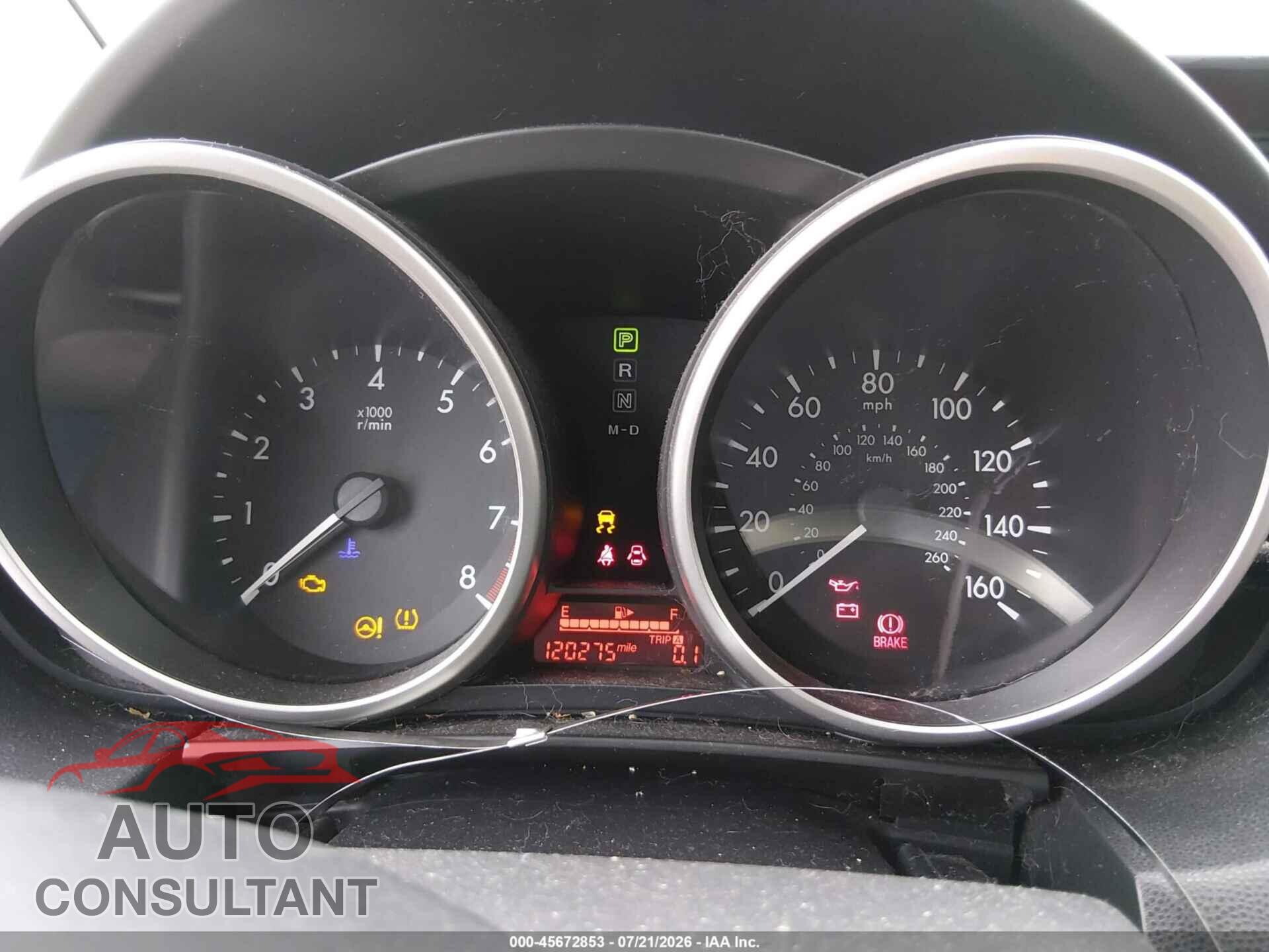 MAZDA MAZDA5 2013 - JM1CW2BL4D0149600