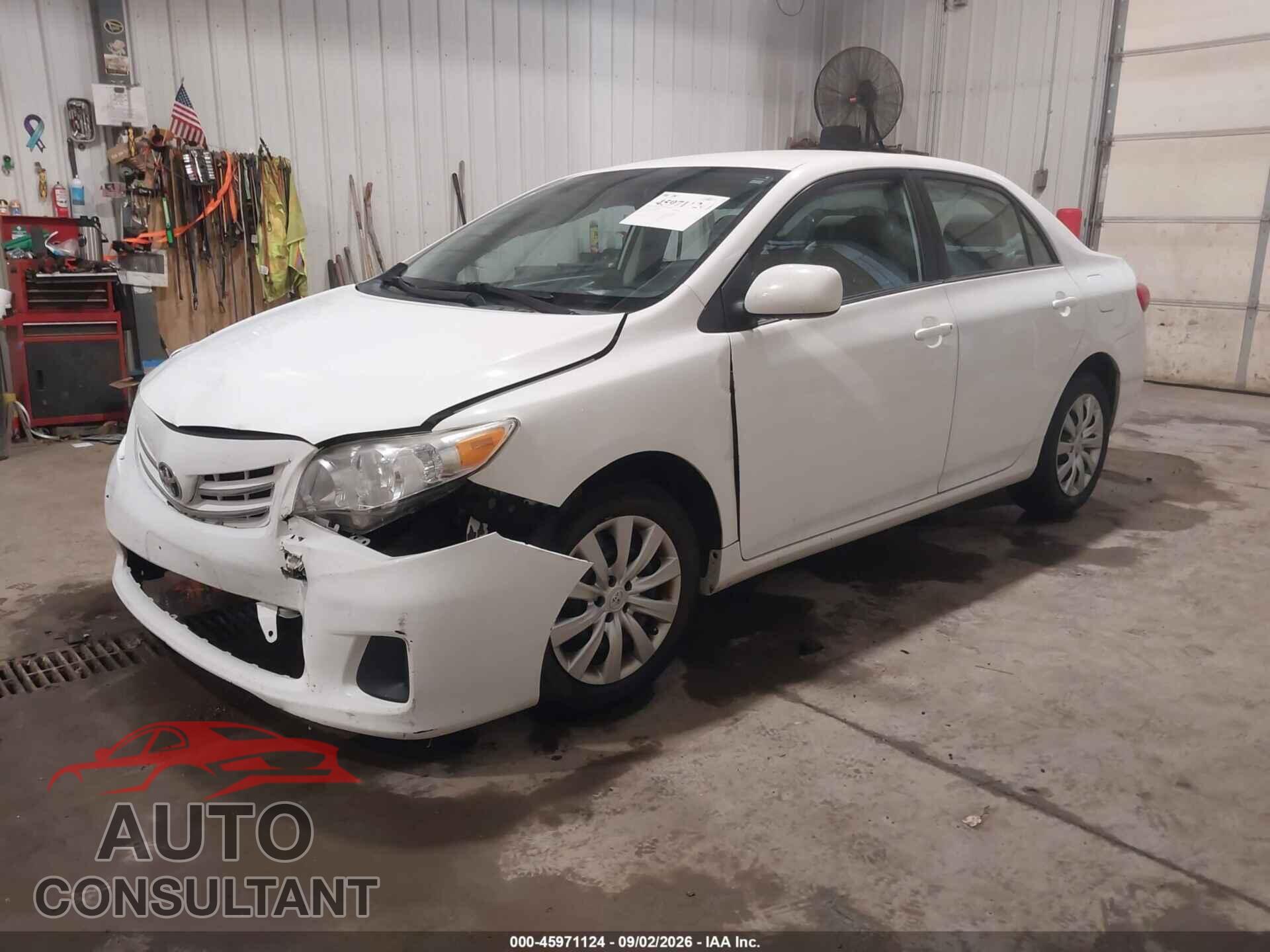 TOYOTA COROLLA 2013 - 5YFBU4EEXDP088995