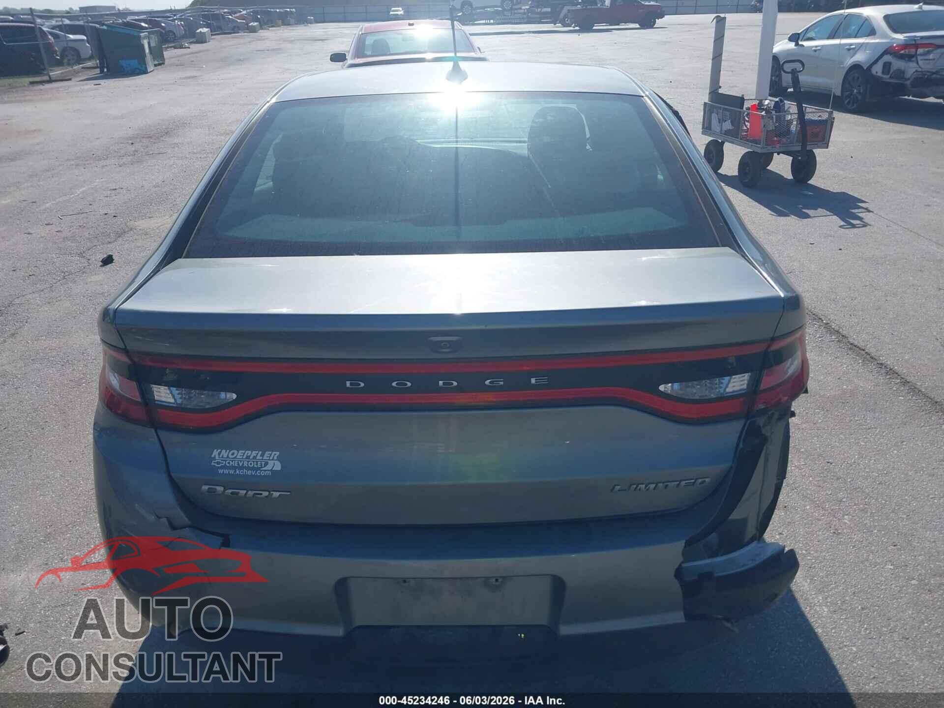 DODGE DART 2013 - 1C3CDFCA7DD131504