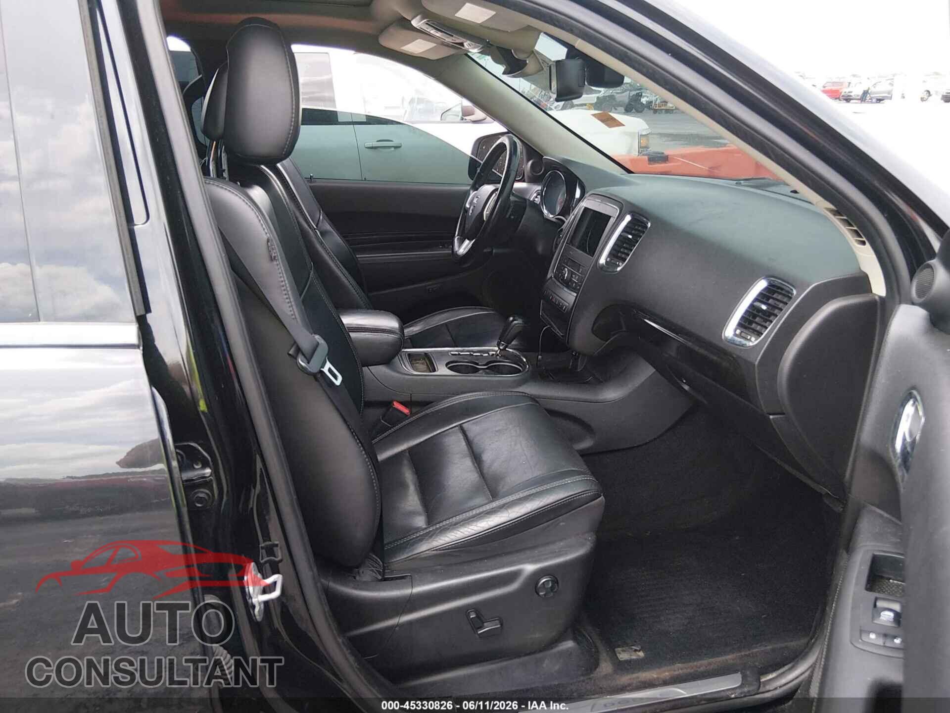 DODGE DURANGO 2013 - 1C4RDJEG3DC608848