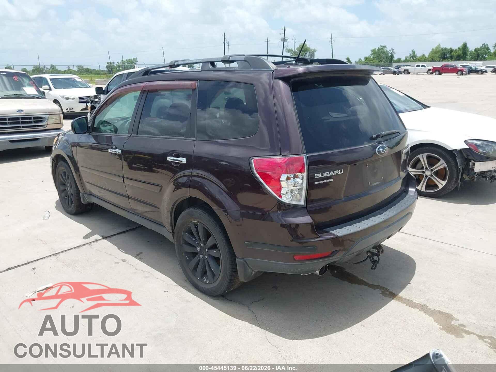 SUBARU FORESTER 2013 - JF2SHAEC8DH407020