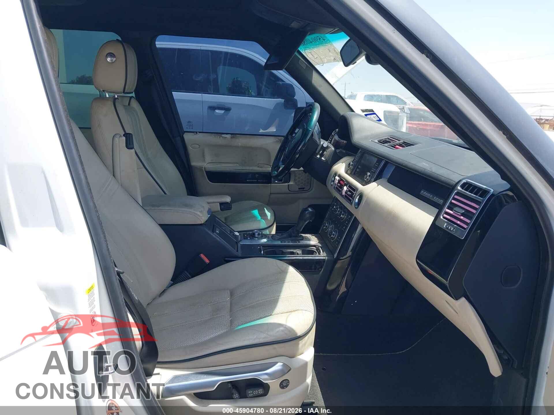 LAND ROVER RANGE ROVER 2012 - SALMF1D43CA372703