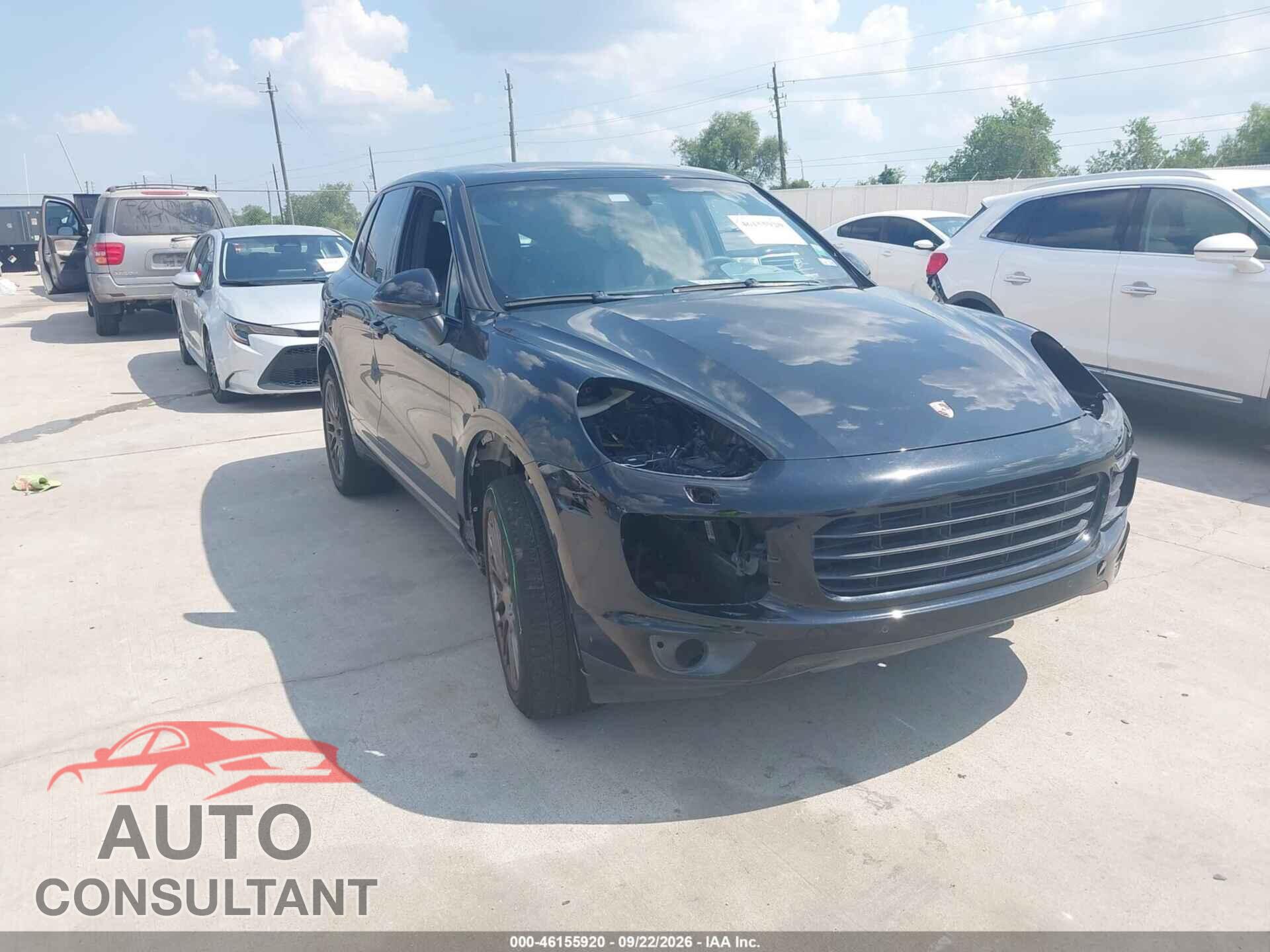 PORSCHE CAYENNE 2017 - WP1AA2A22HKA81188