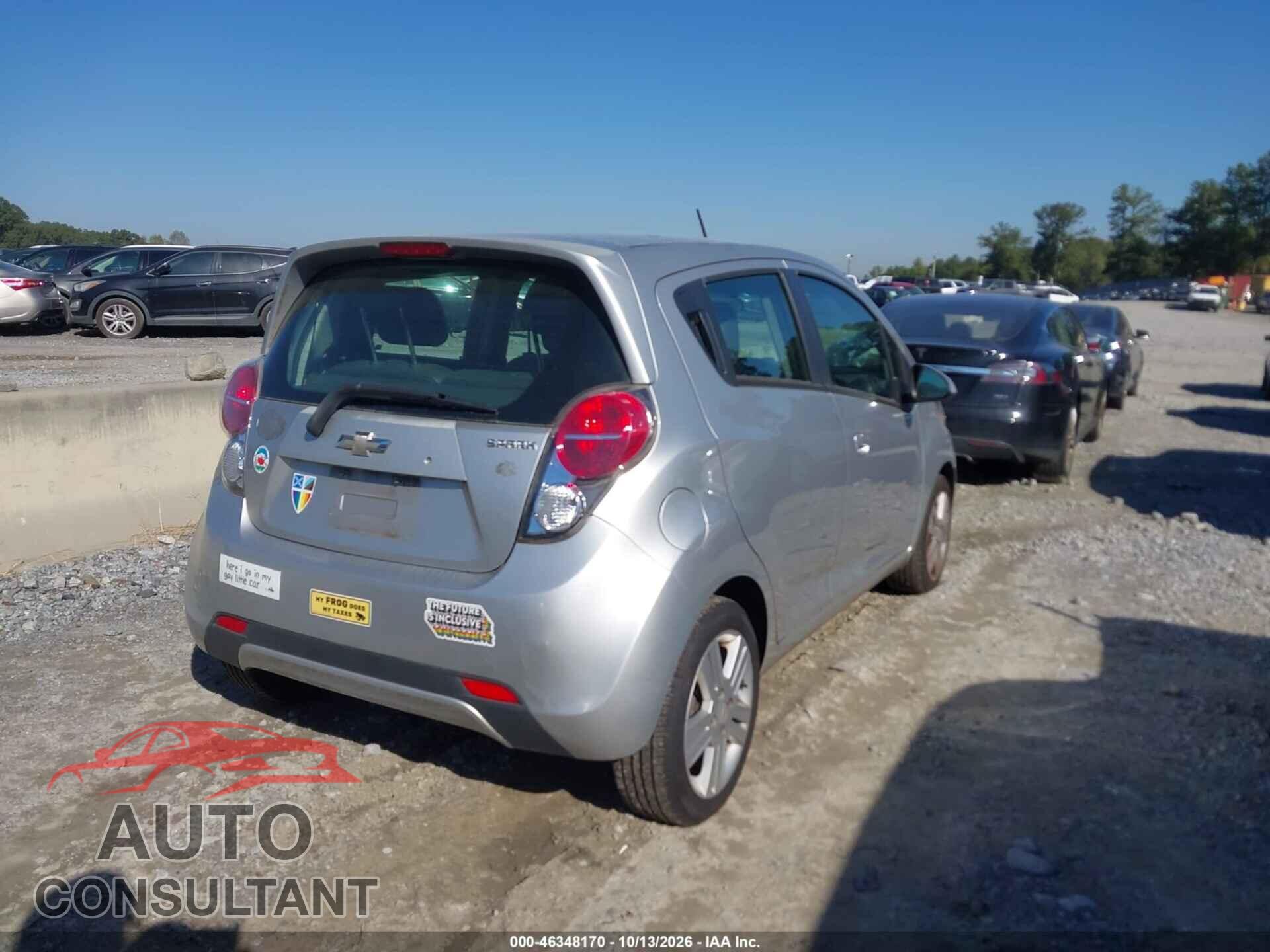 CHEVROLET SPARK 2015 - KL8CB6S93FC811930