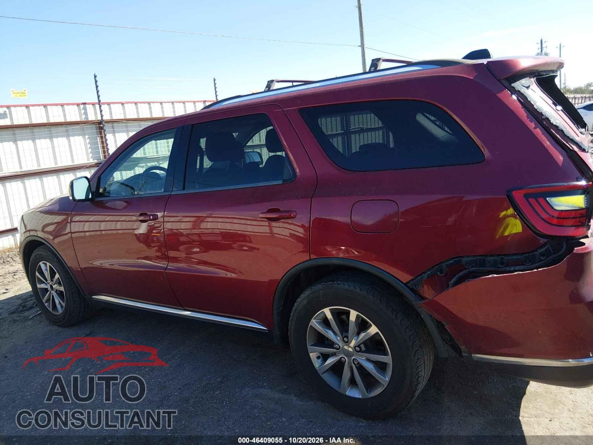 DODGE DURANGO 2014 - 1C4RDHDG7EC452499