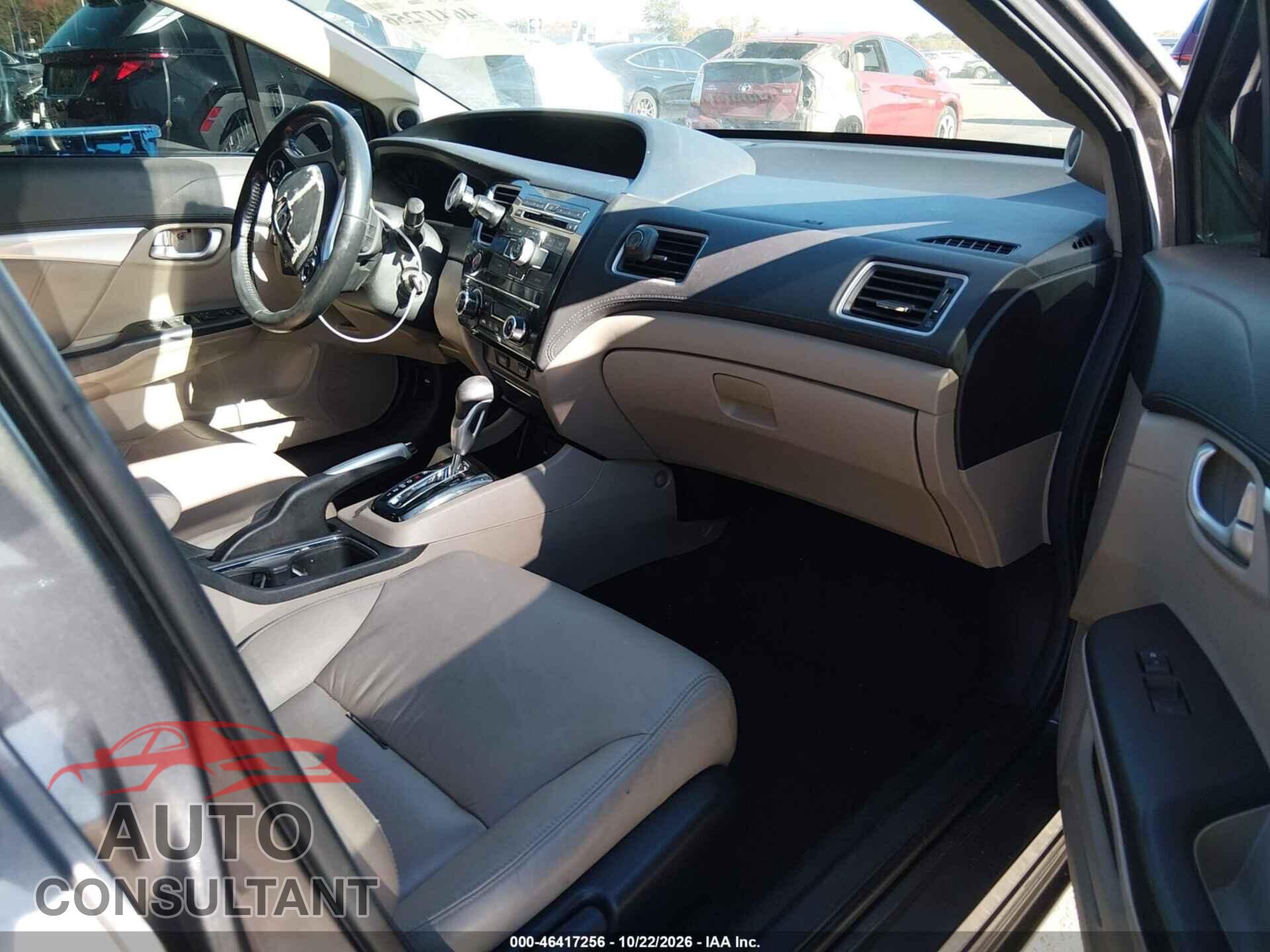 HONDA CIVIC 2013 - 19XFB2F94DE249064