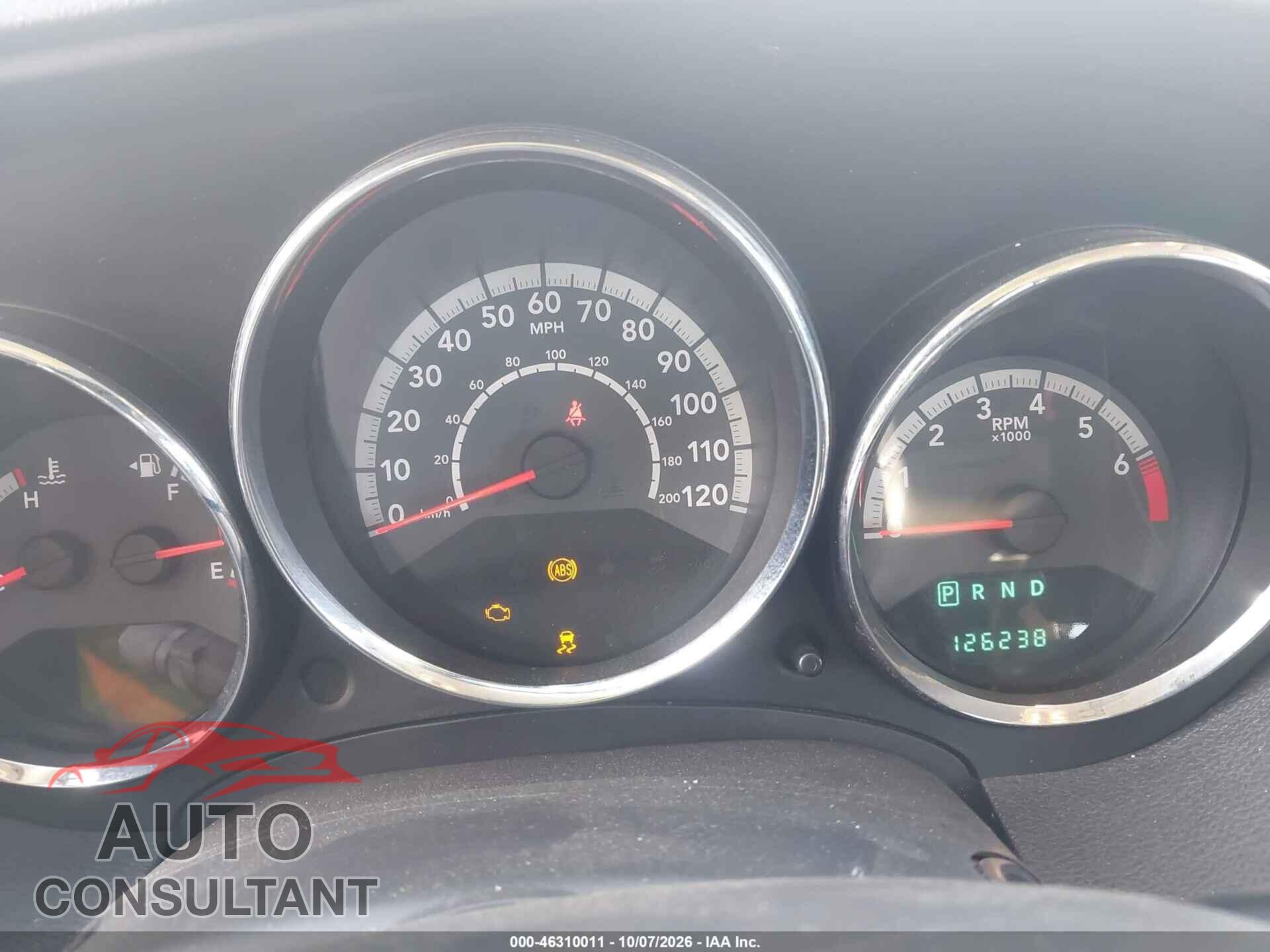 DODGE CALIBER 2012 - 1C3CDWDA5CD527461