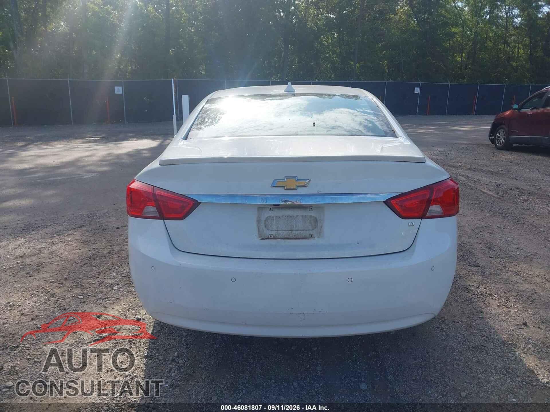 CHEVROLET IMPALA 2014 - 2G1125S37E9103473