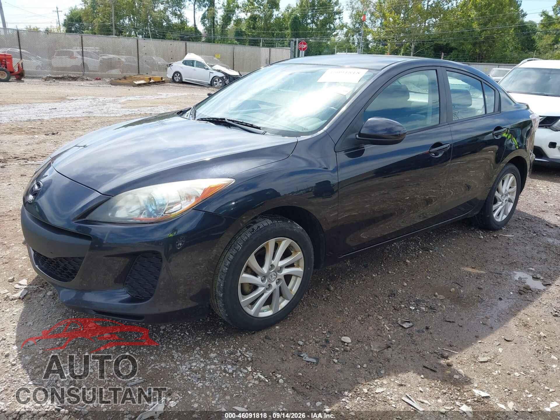 MAZDA MAZDA3 2012 - JM1BL1V86C1663138