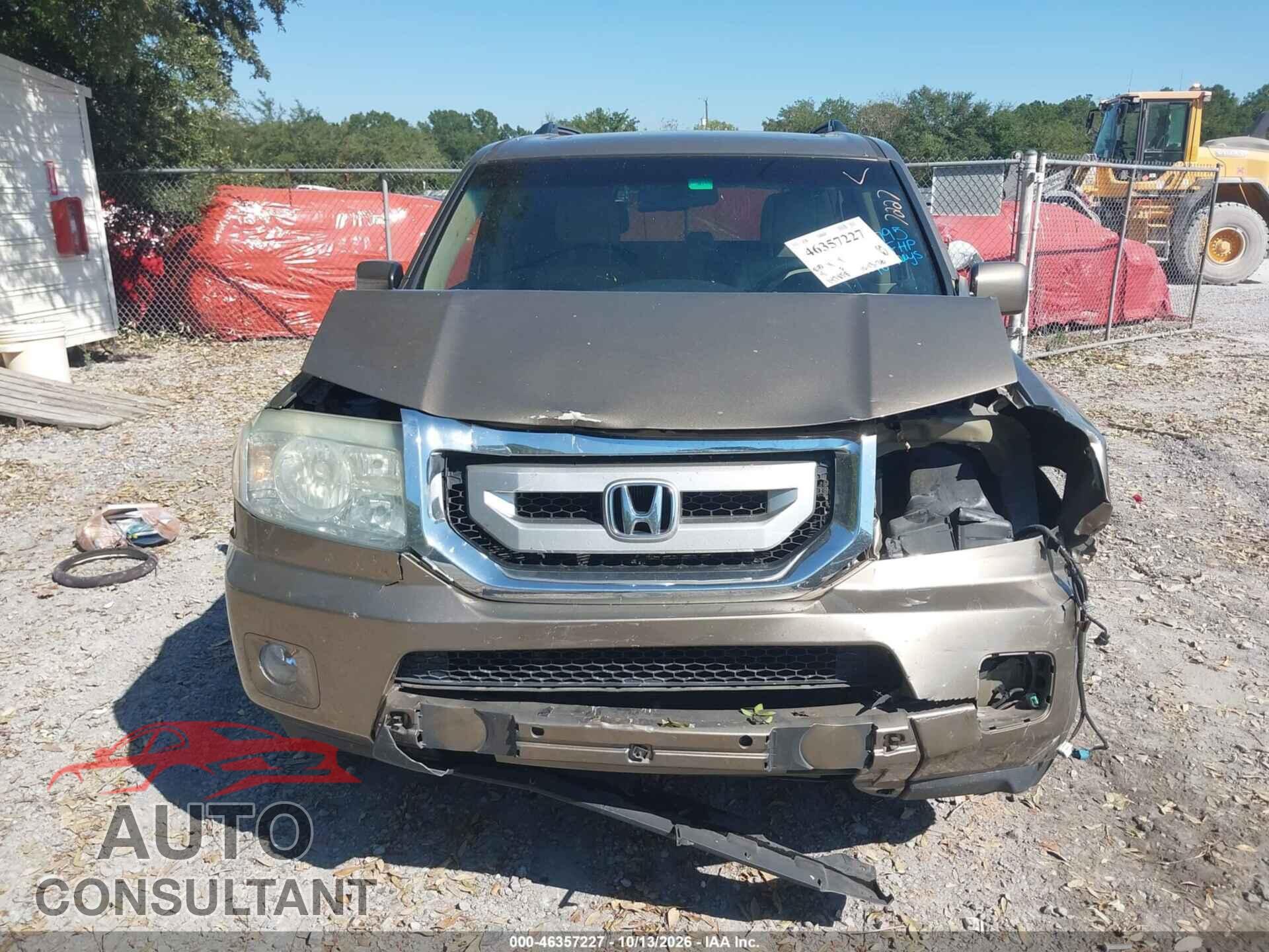 HONDA PILOT 2010 - 5FNYF4H56AB032995