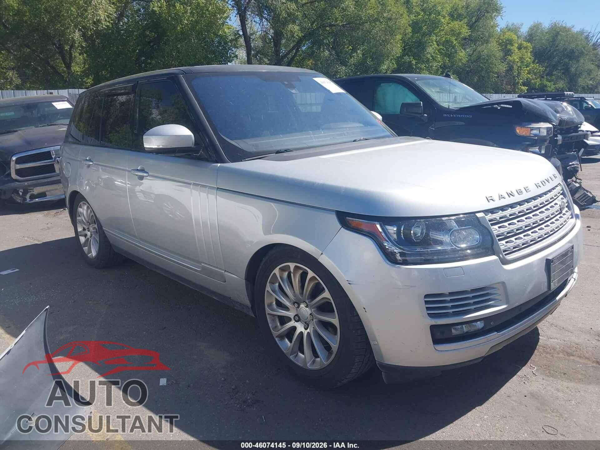 LAND ROVER RANGE ROVER 2015 - SALGS2TF6FA242355