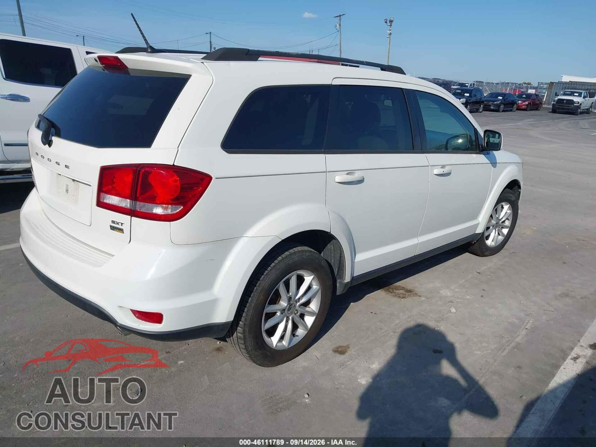 DODGE JOURNEY 2017 - 3C4PDCBG7HT534108