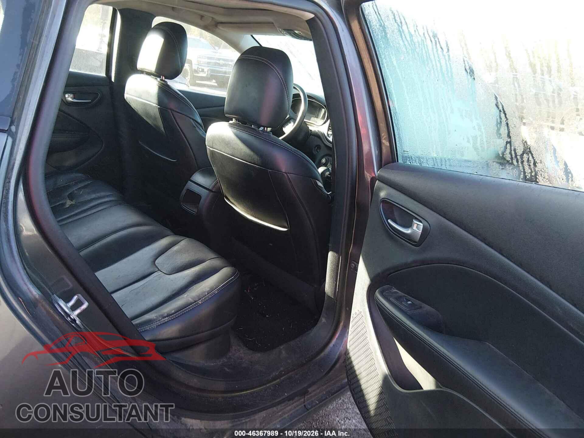 DODGE DART 2015 - 1C3CDFCB2FD213717