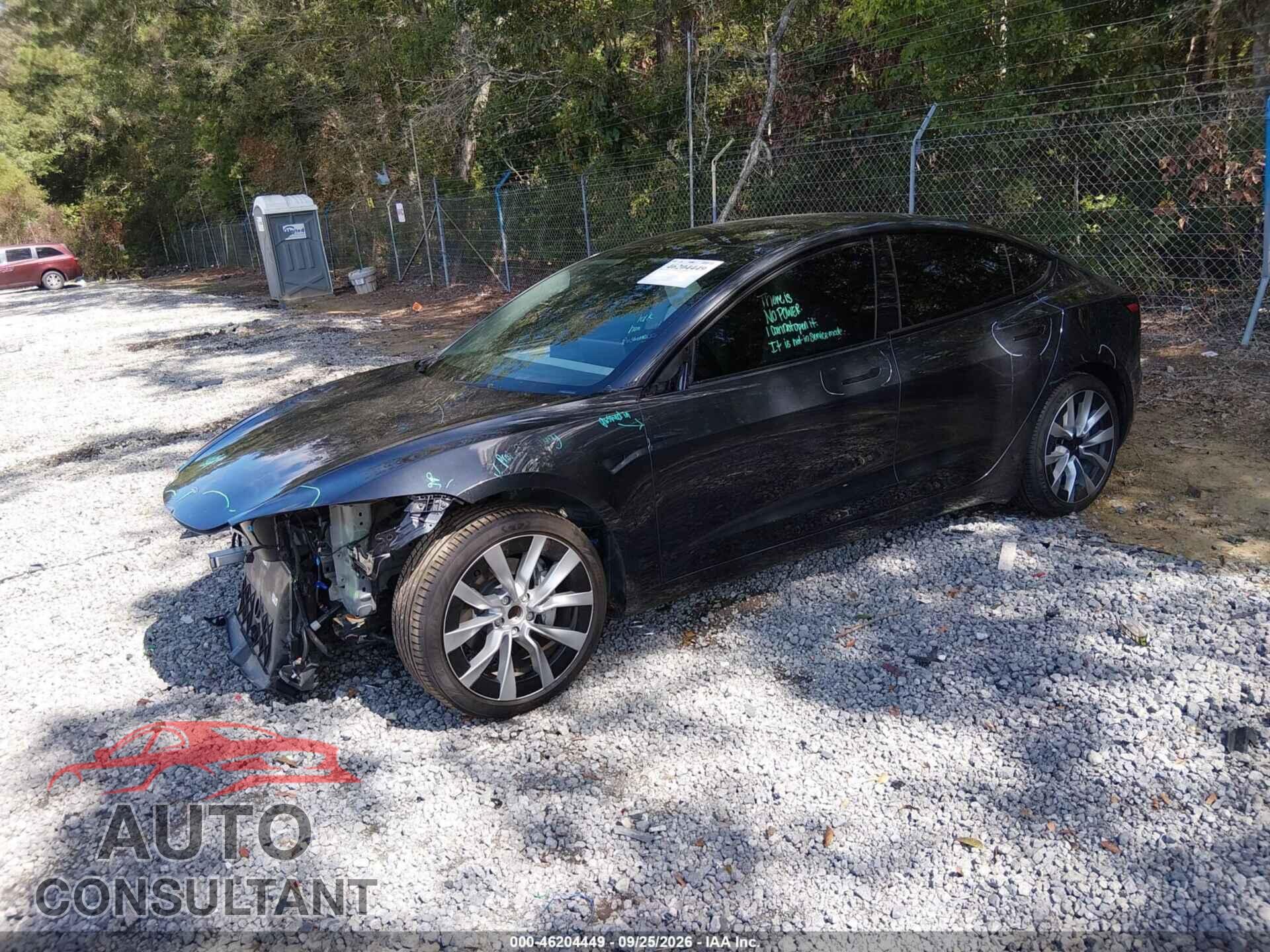 TESLA MODEL 3 2025 - 5YJ3E1EA1SF984625