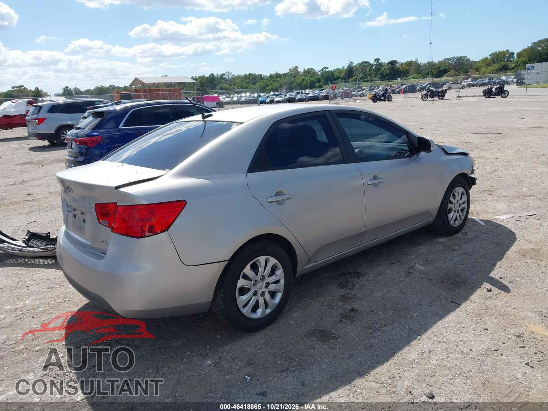 KIA FORTE 2012 - KNAFU4A23C5552179