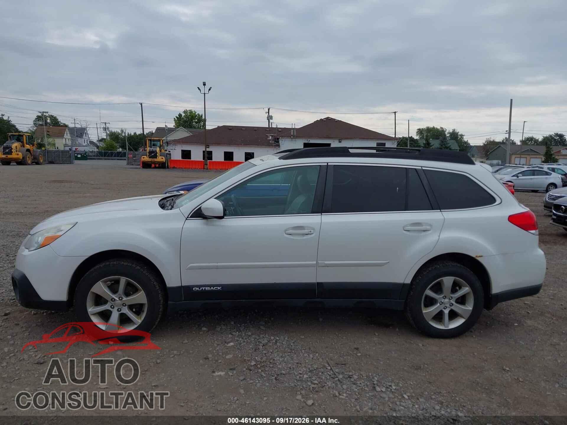 SUBARU OUTBACK 2014 - 4S4BRBLC0E3241266