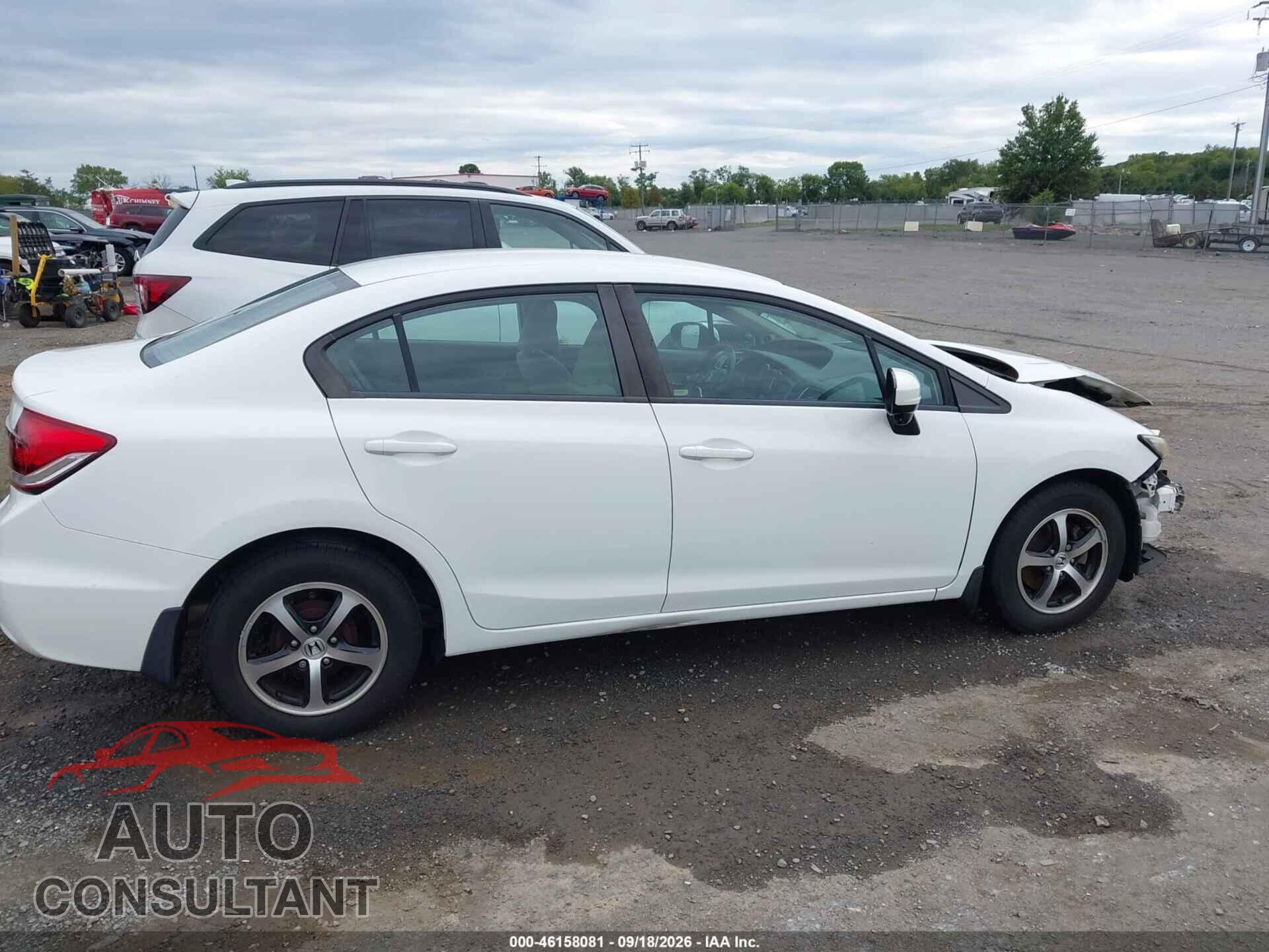 HONDA CIVIC 2015 - 19XFB2F73FE015757