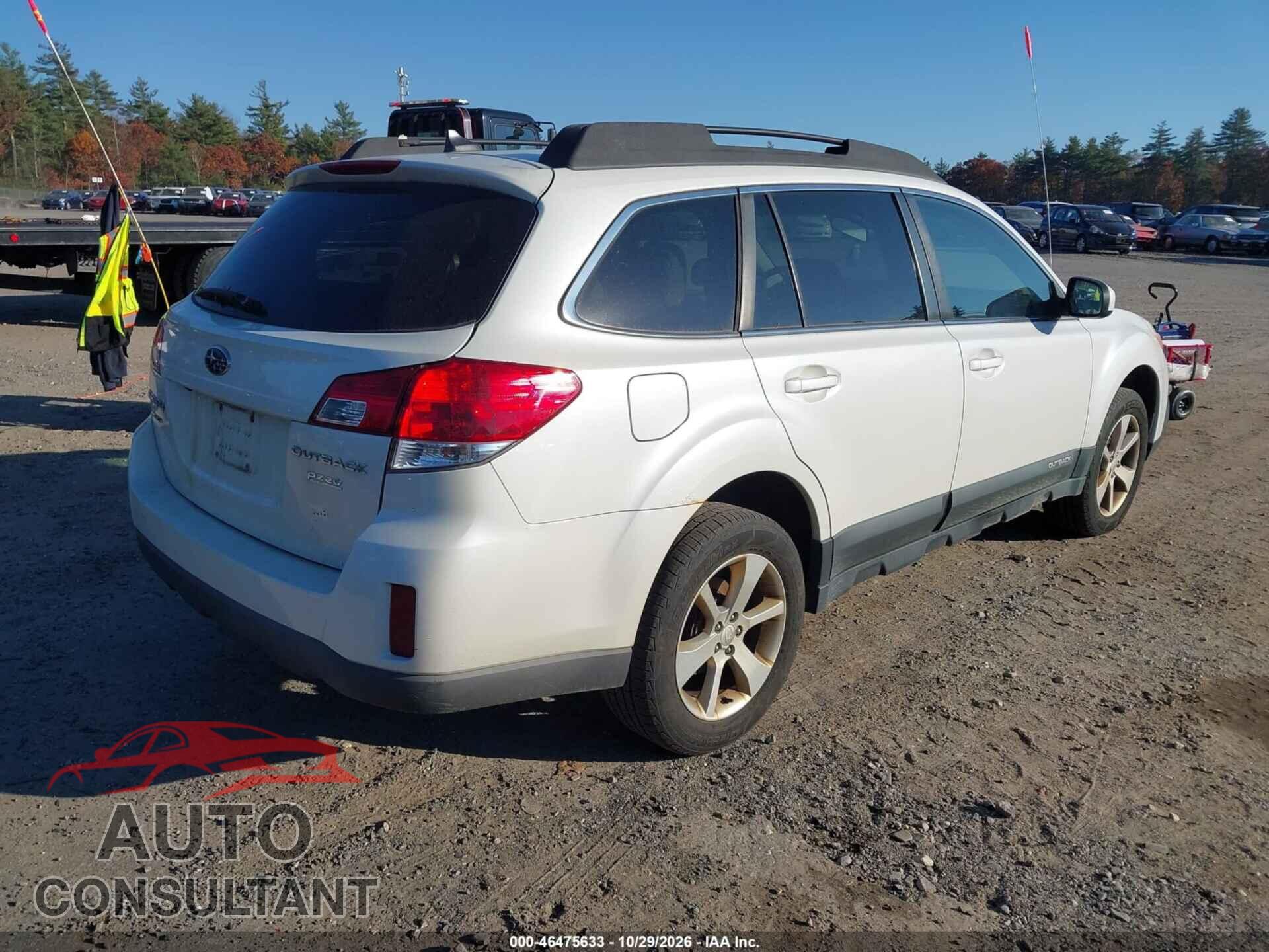 SUBARU OUTBACK 2014 - 4S4BRBDC7E3230876
