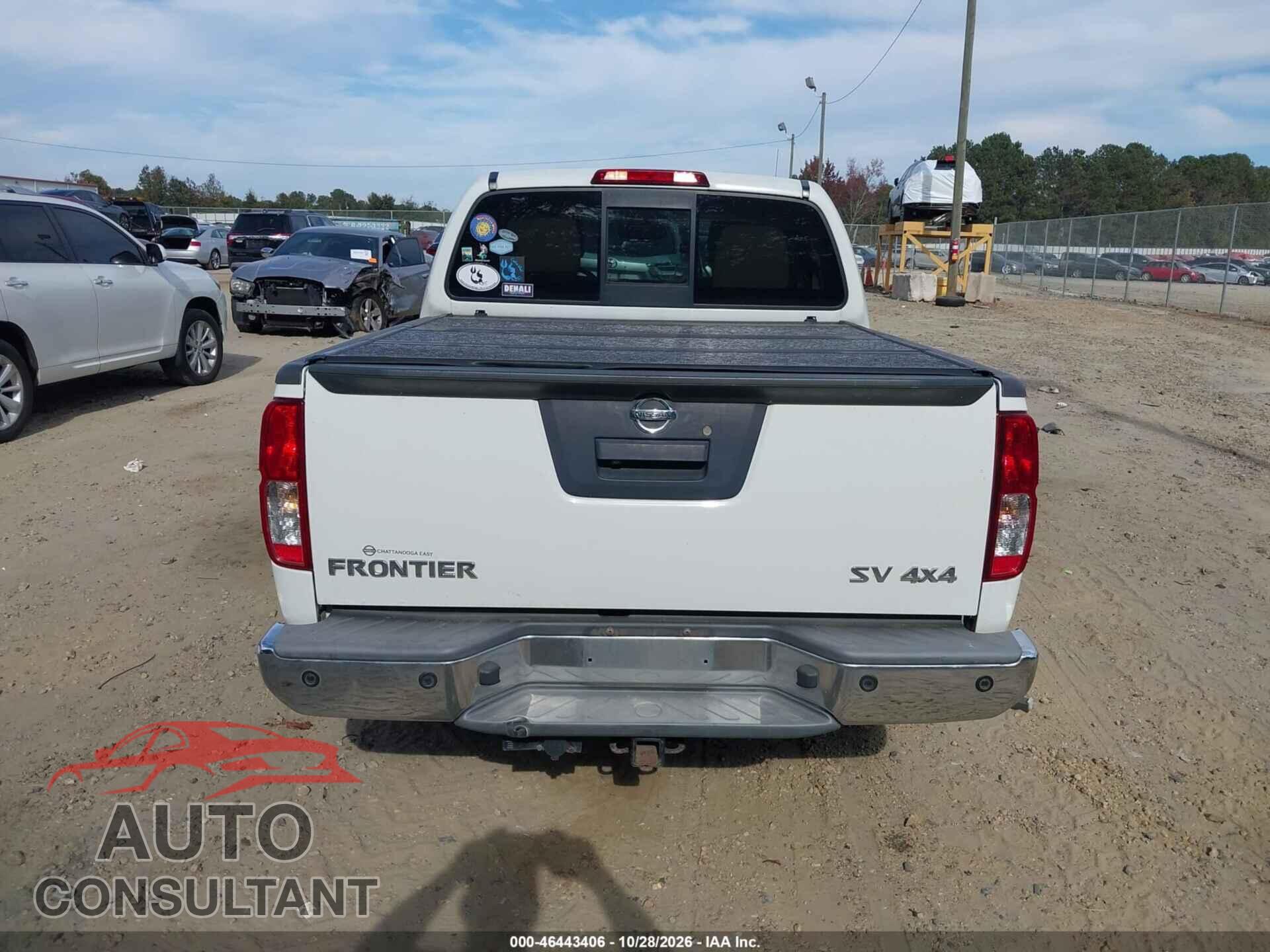 NISSAN FRONTIER 2016 - 1N6AD0EV6GN721432