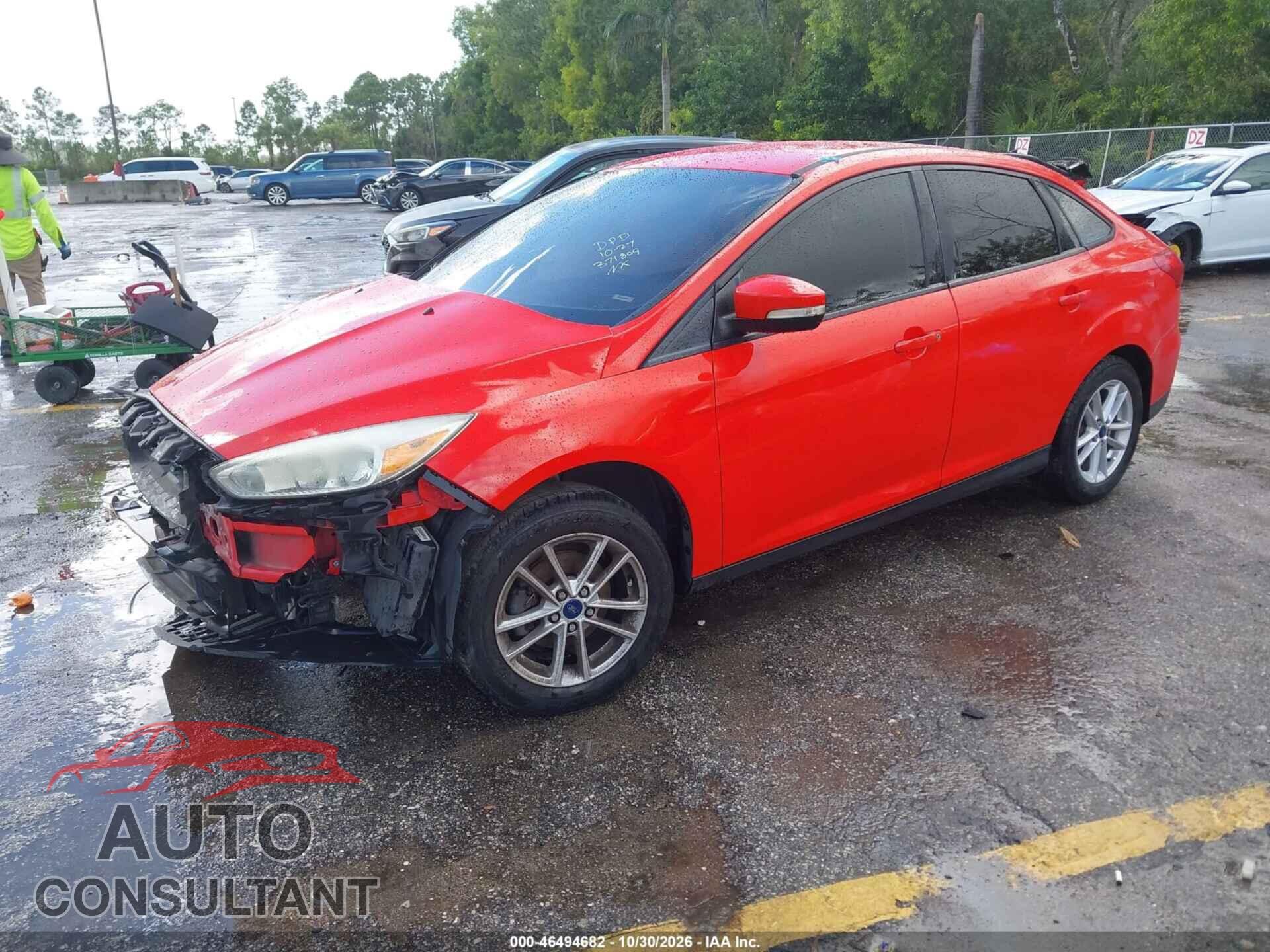 FORD FOCUS 2016 - 1FADP3F29GL371809