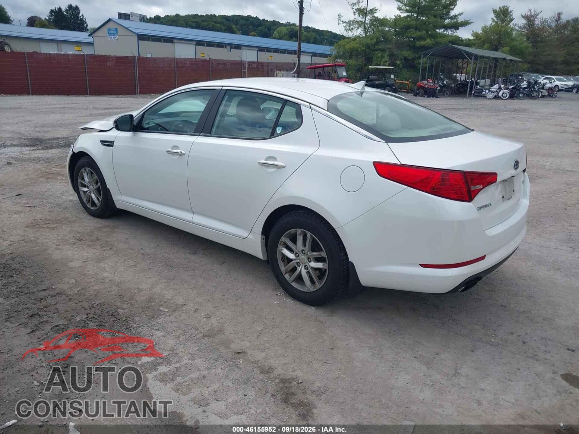KIA OPTIMA 2012 - KNAGM4A7XC5292203