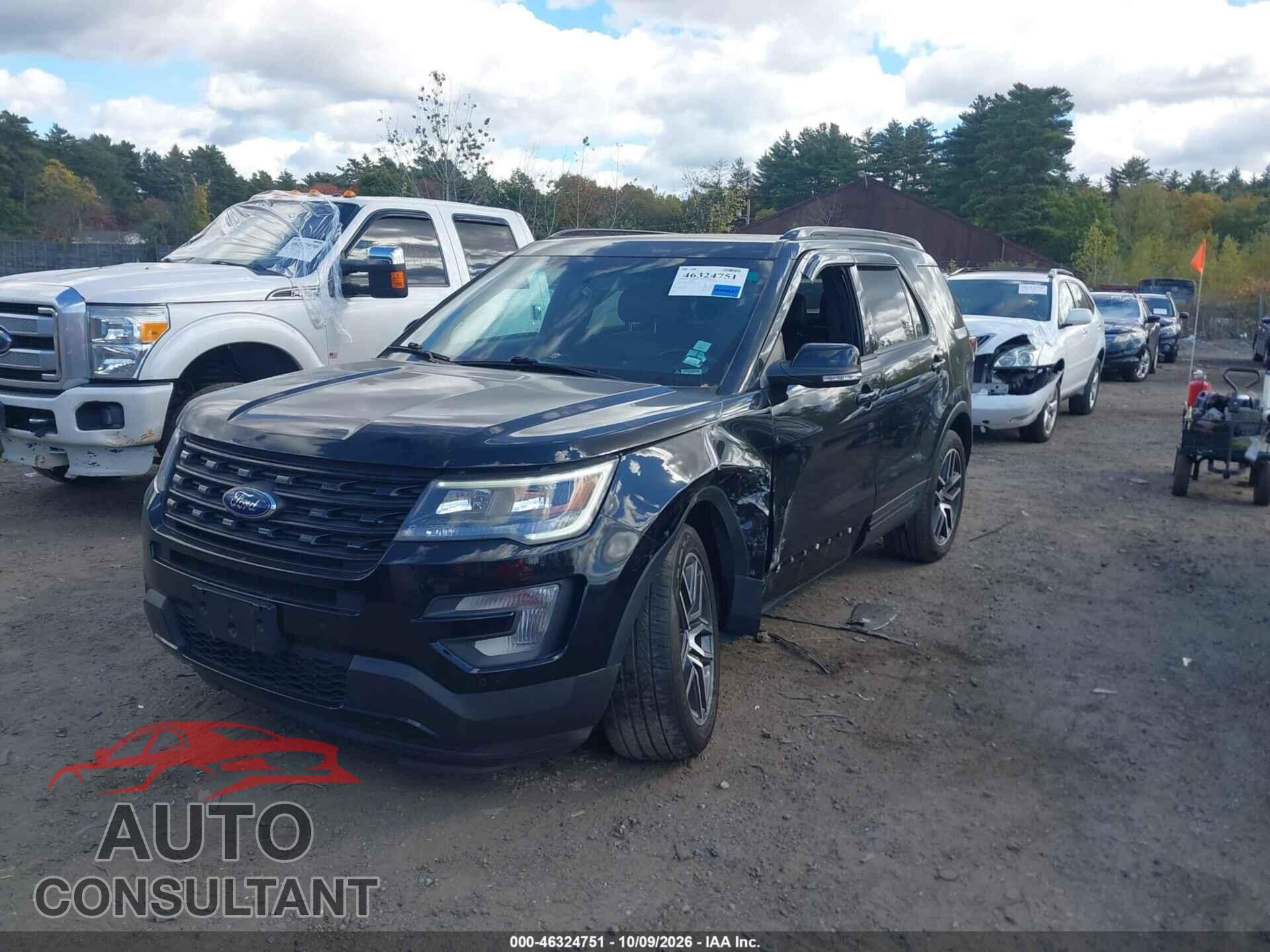 FORD EXPLORER 2017 - 1FM5K8GT6HGD46504