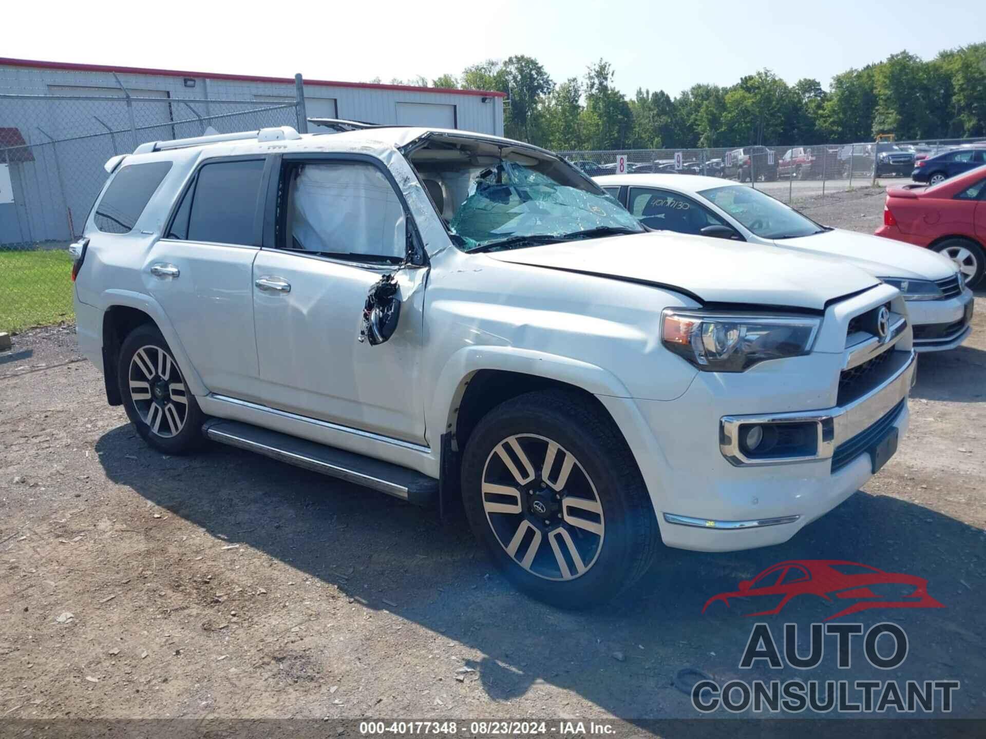 TOYOTA 4RUNNER 2016 - JTEBU5JR9G5329120