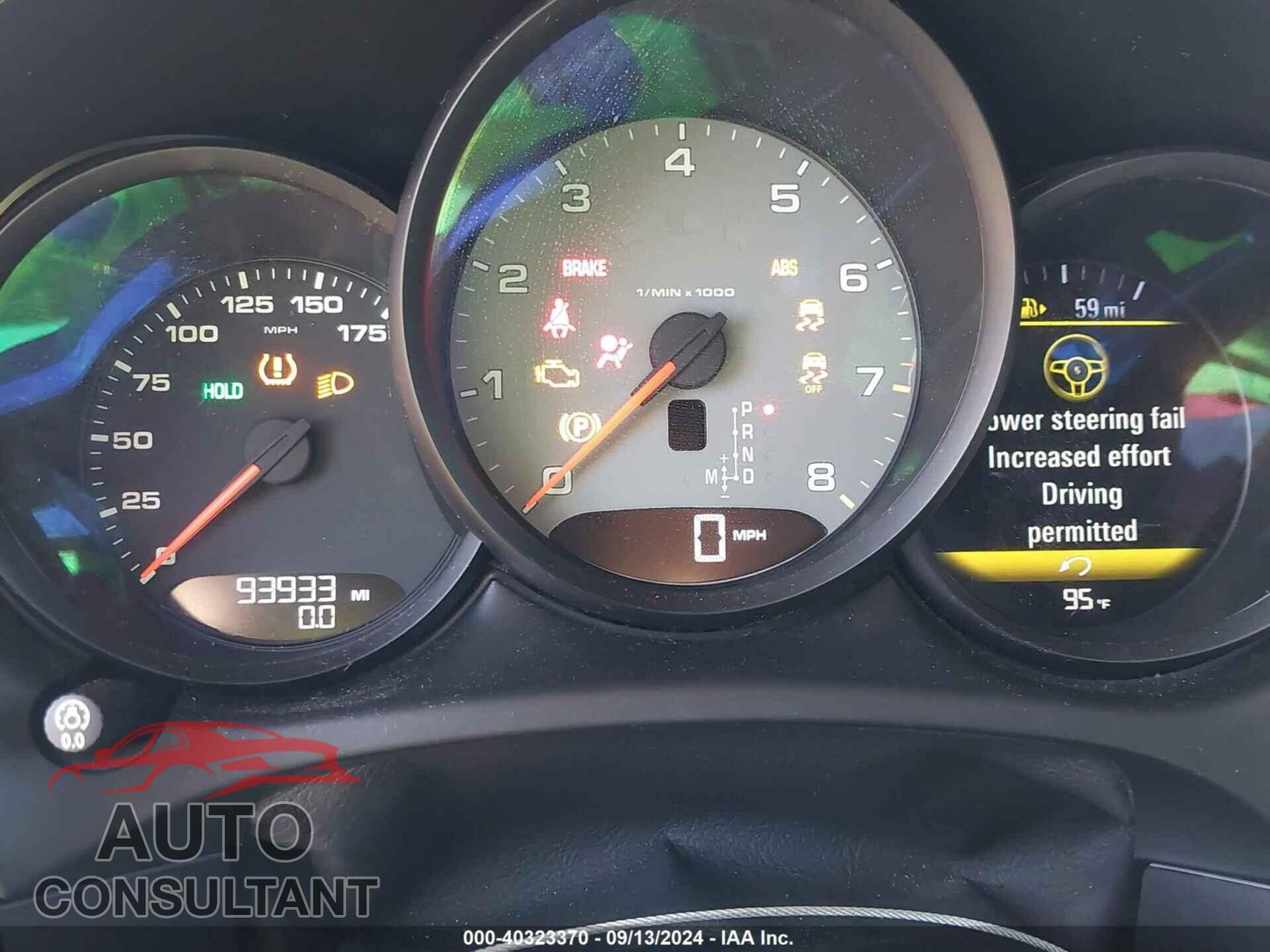 PORSCHE MACAN 2016 - WP1AB2A56GLB49685
