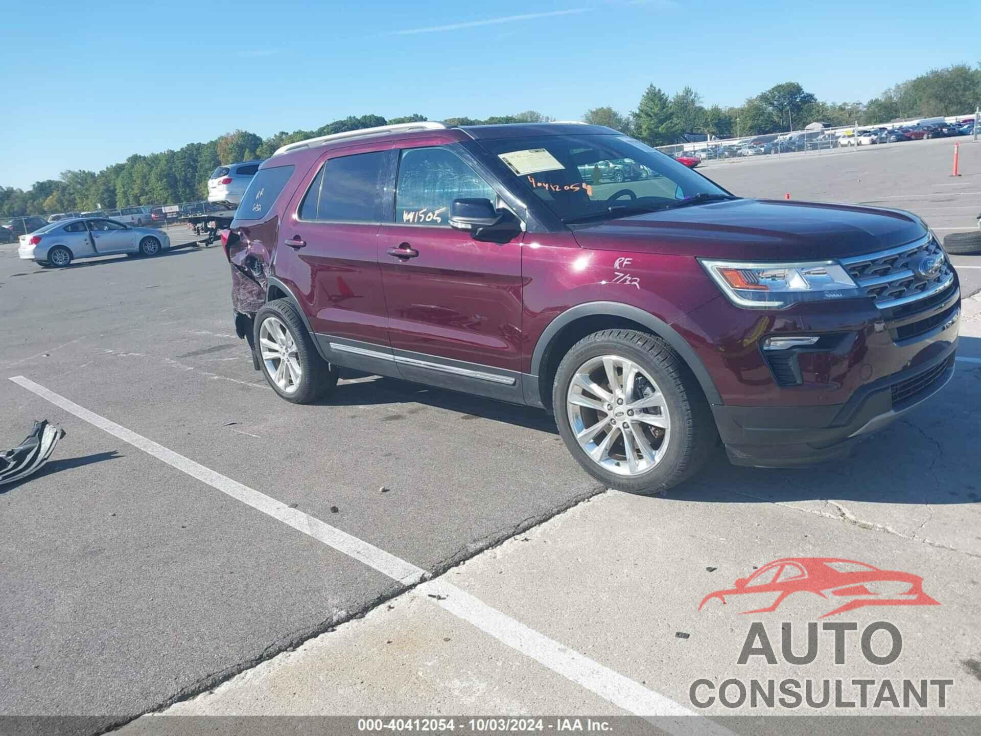 FORD EXPLORER 2018 - 1FM5K8D86JGB54327